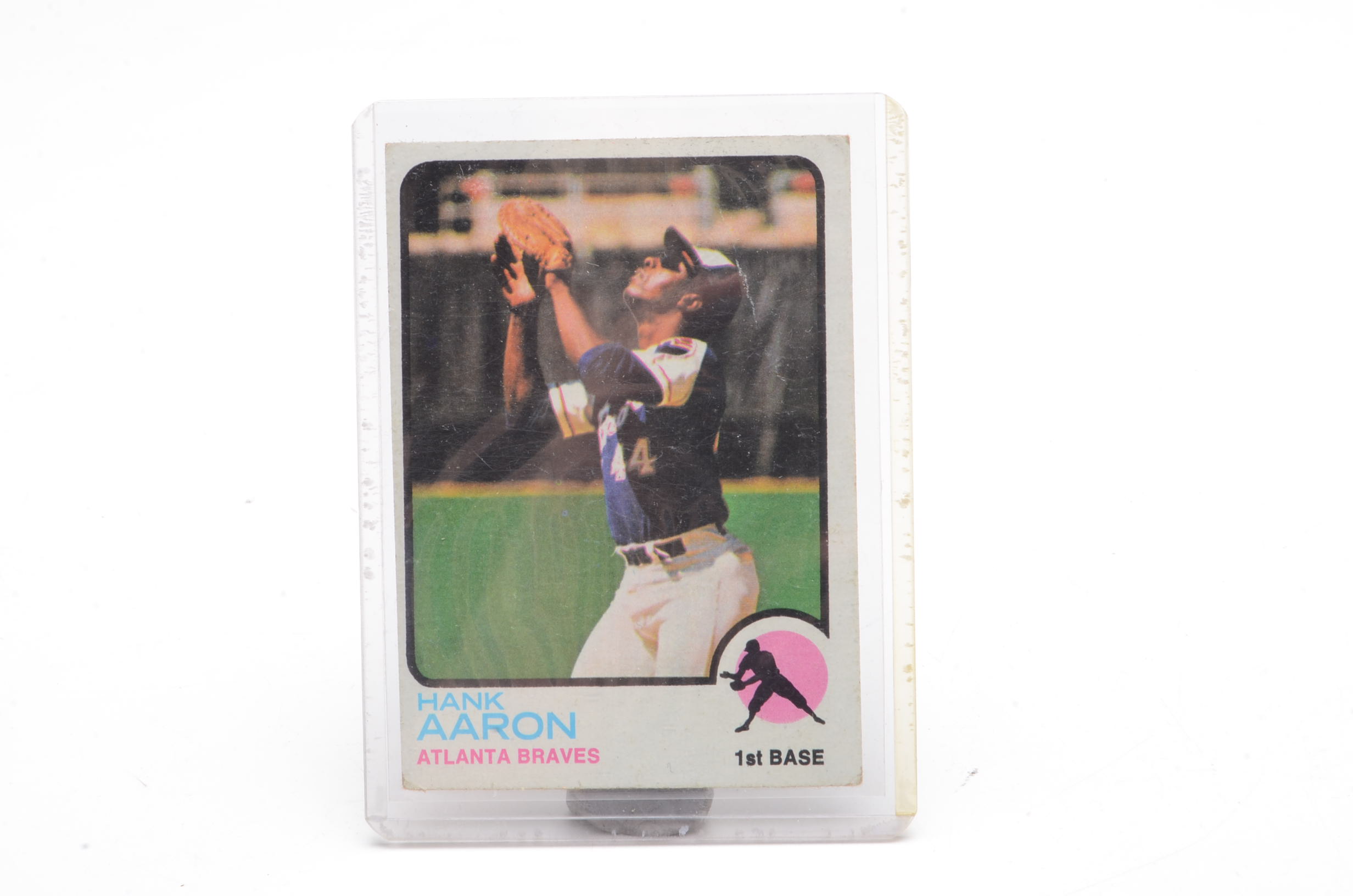 Hank Aaron Freeze Pops with a Card