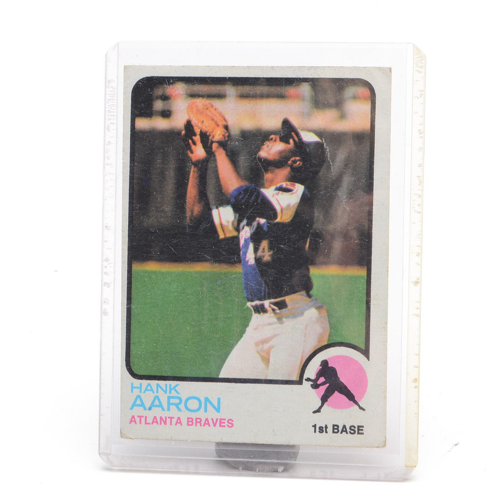 Hank Aaron Freeze Pops with a Card