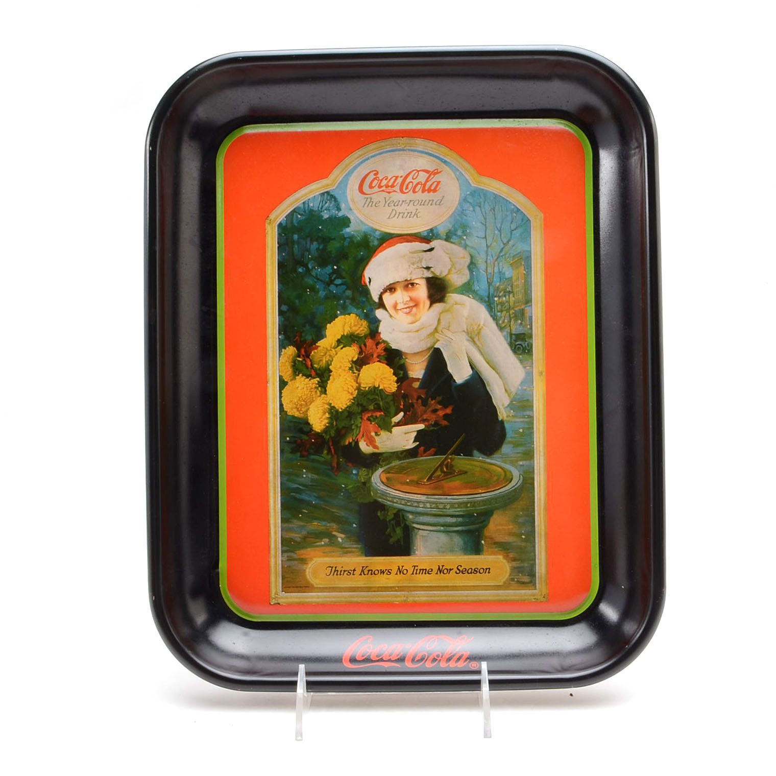 Four Coca-Cola Trays