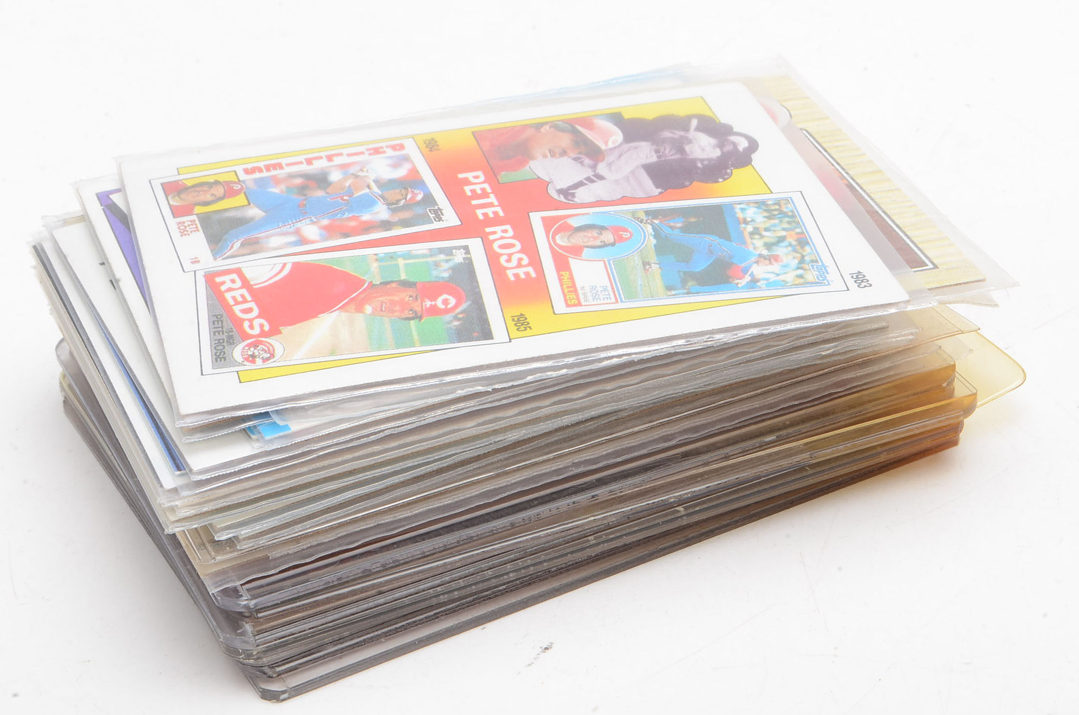 Pete Rose Baseball Cards 1970-1980s