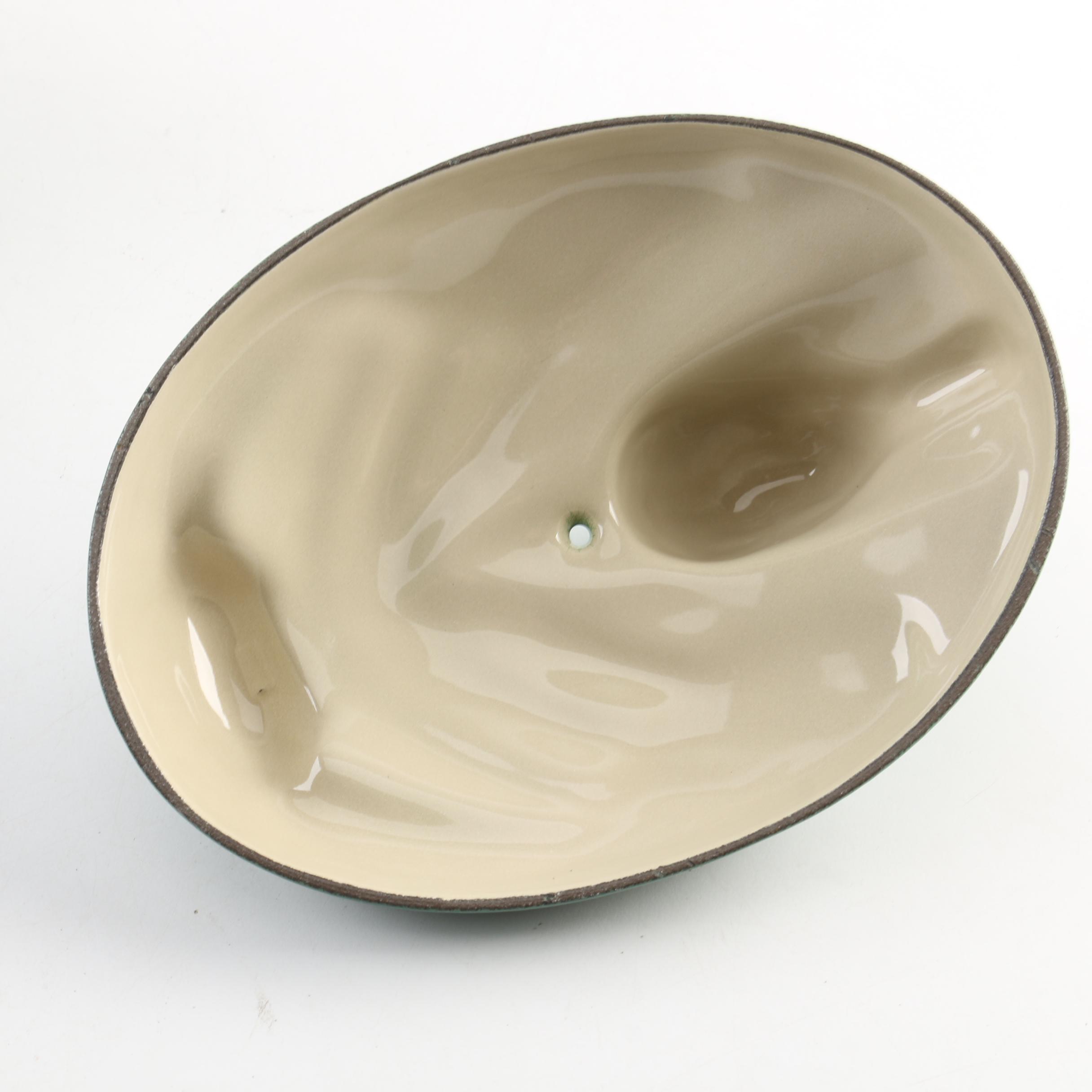 Le Creuset Duck Shaped Cast Enamel Dutch Oven