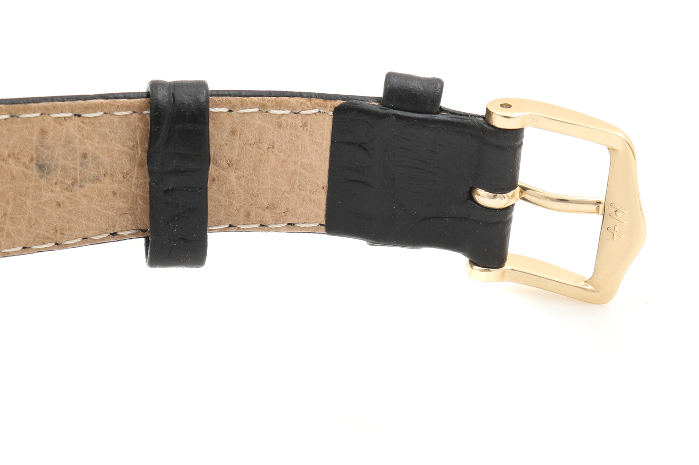 Quinn Sterling Silver and Leather Watch