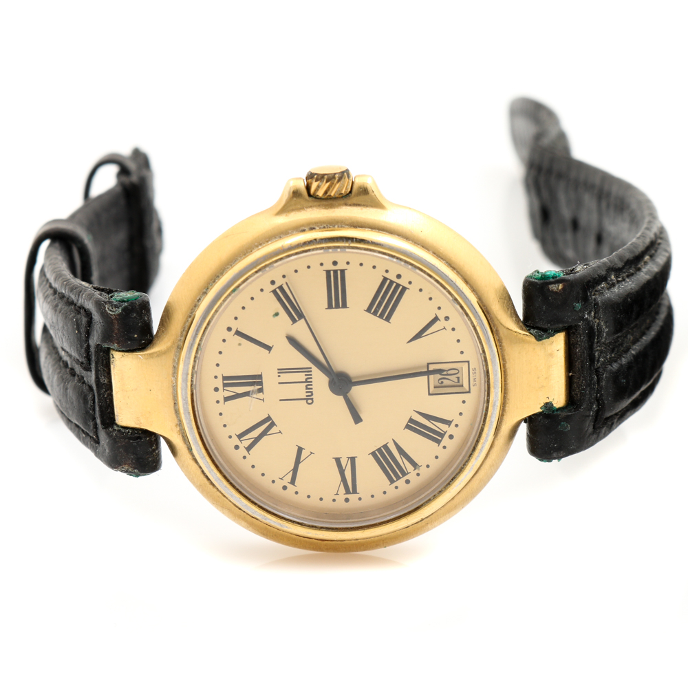 Stainless Steel and Leather Watches Including Steinhausen and Dunhill