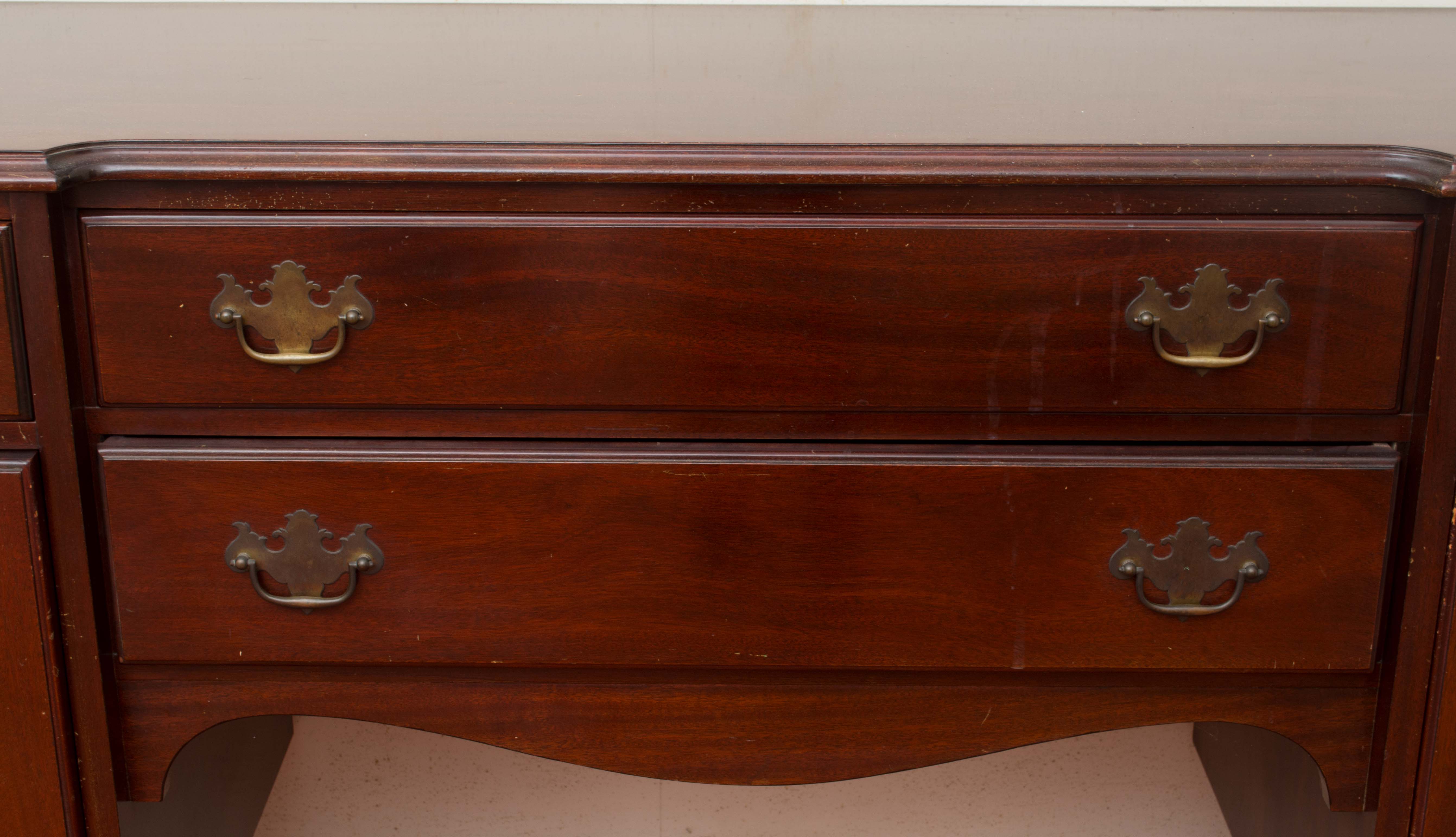Paine Furniture Co. Chippendale Style Mahogany Sideboard