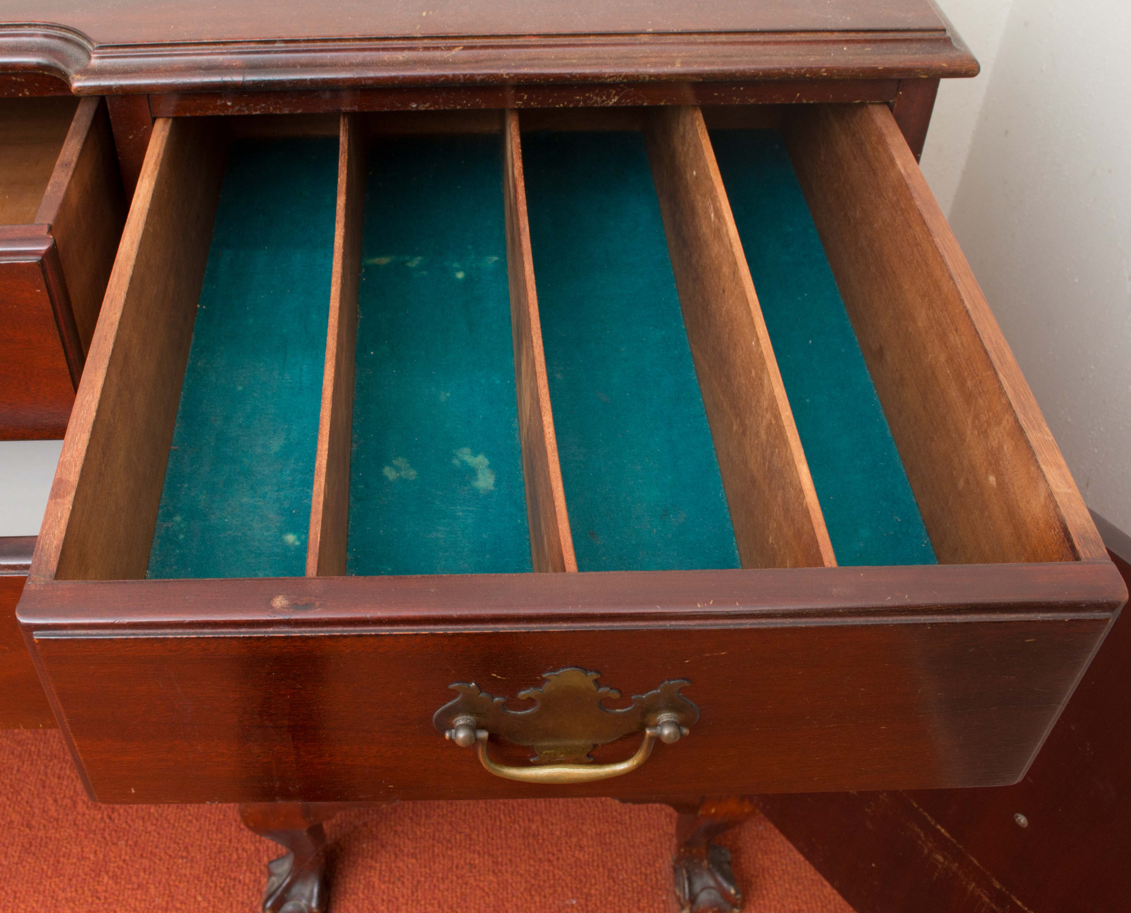 Paine Furniture Co. Chippendale Style Mahogany Sideboard
