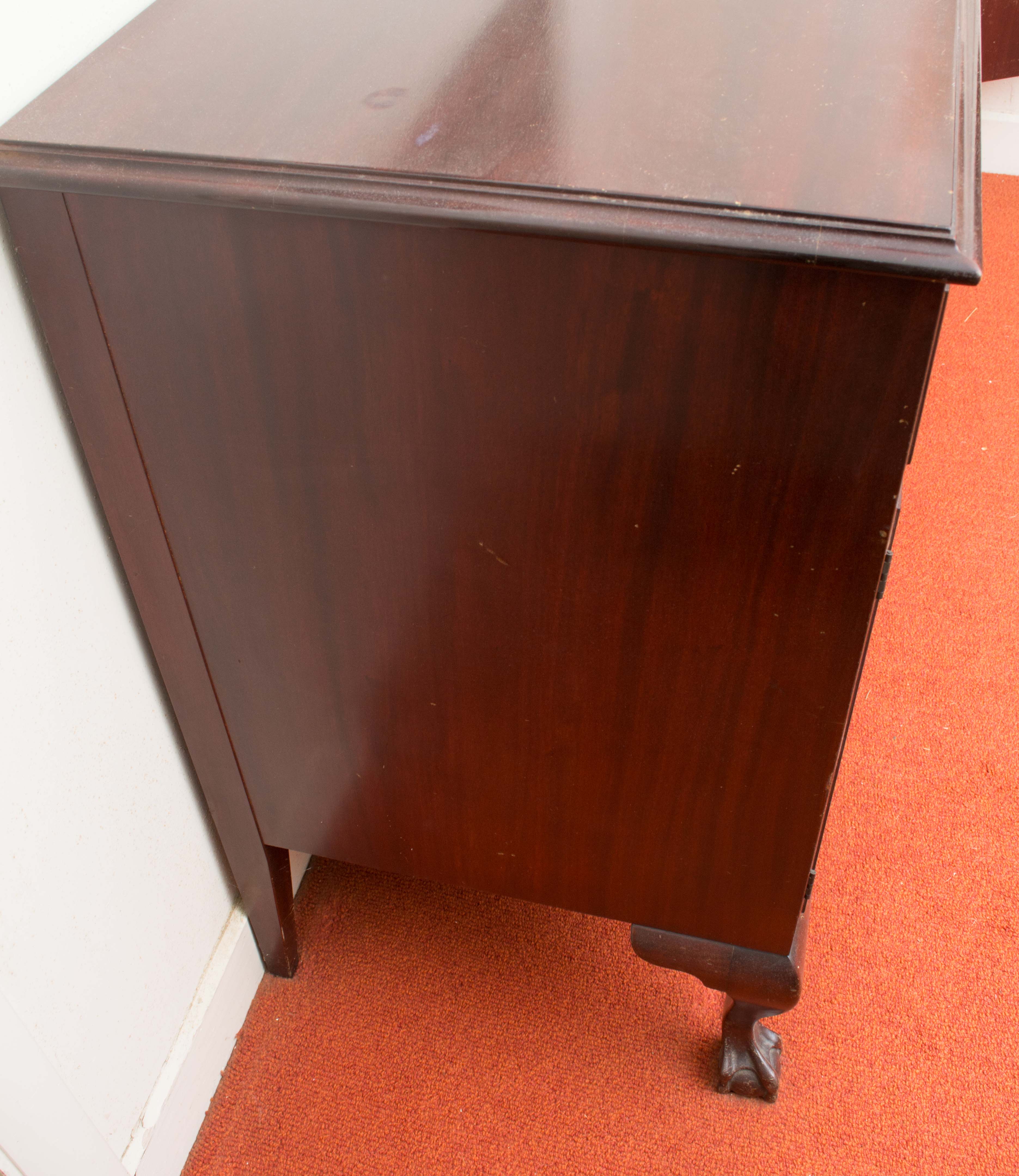 Paine Furniture Co. Chippendale Style Mahogany Sideboard