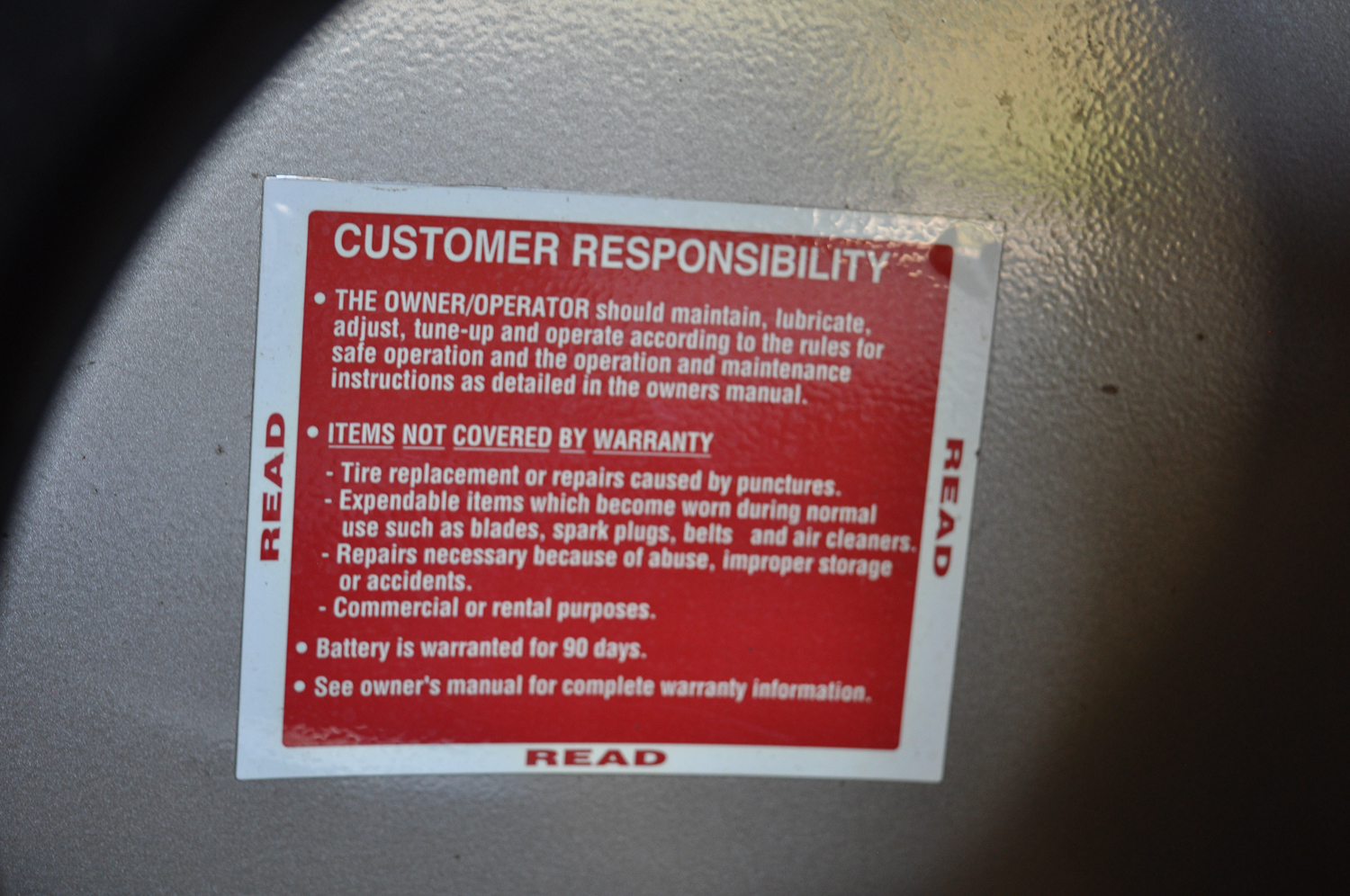 Craftsman Limited Edition YS4500 Lawn Tractor