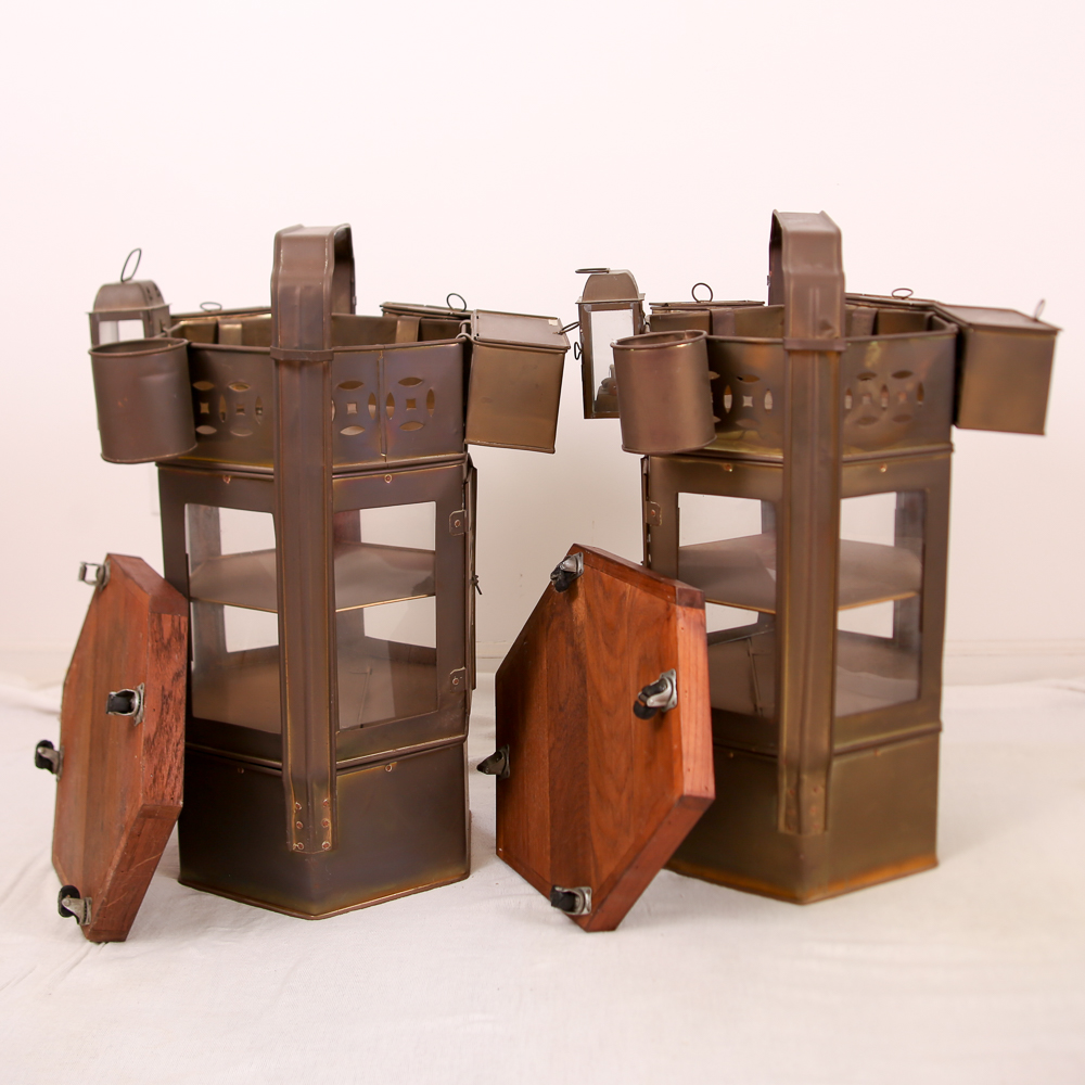 Vintage Asian Lunch Carts