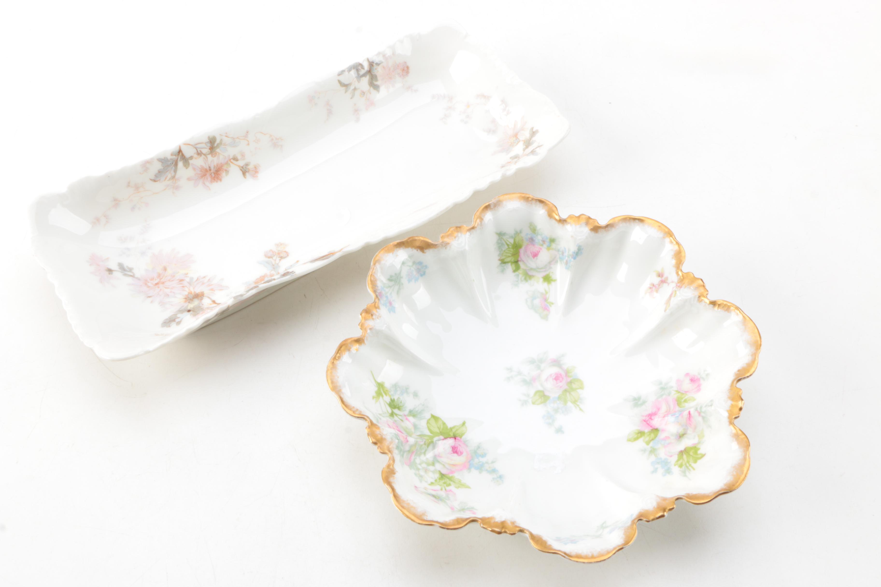 Antique and Vintage Haviland Limoges Porcelain Tableware