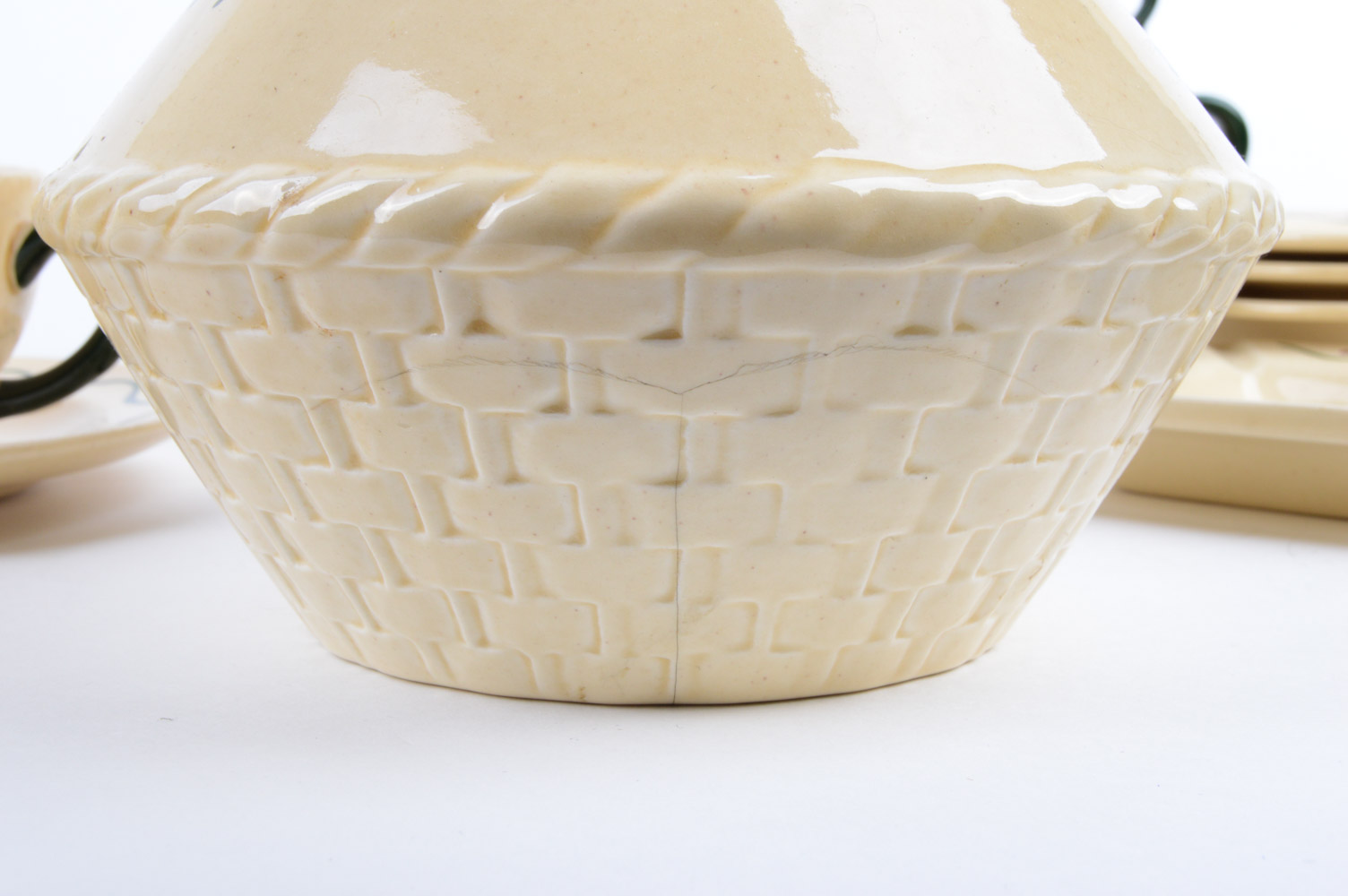 Metlox Poppytrail "California Provincial" Pattern Ceramic Coffee Set