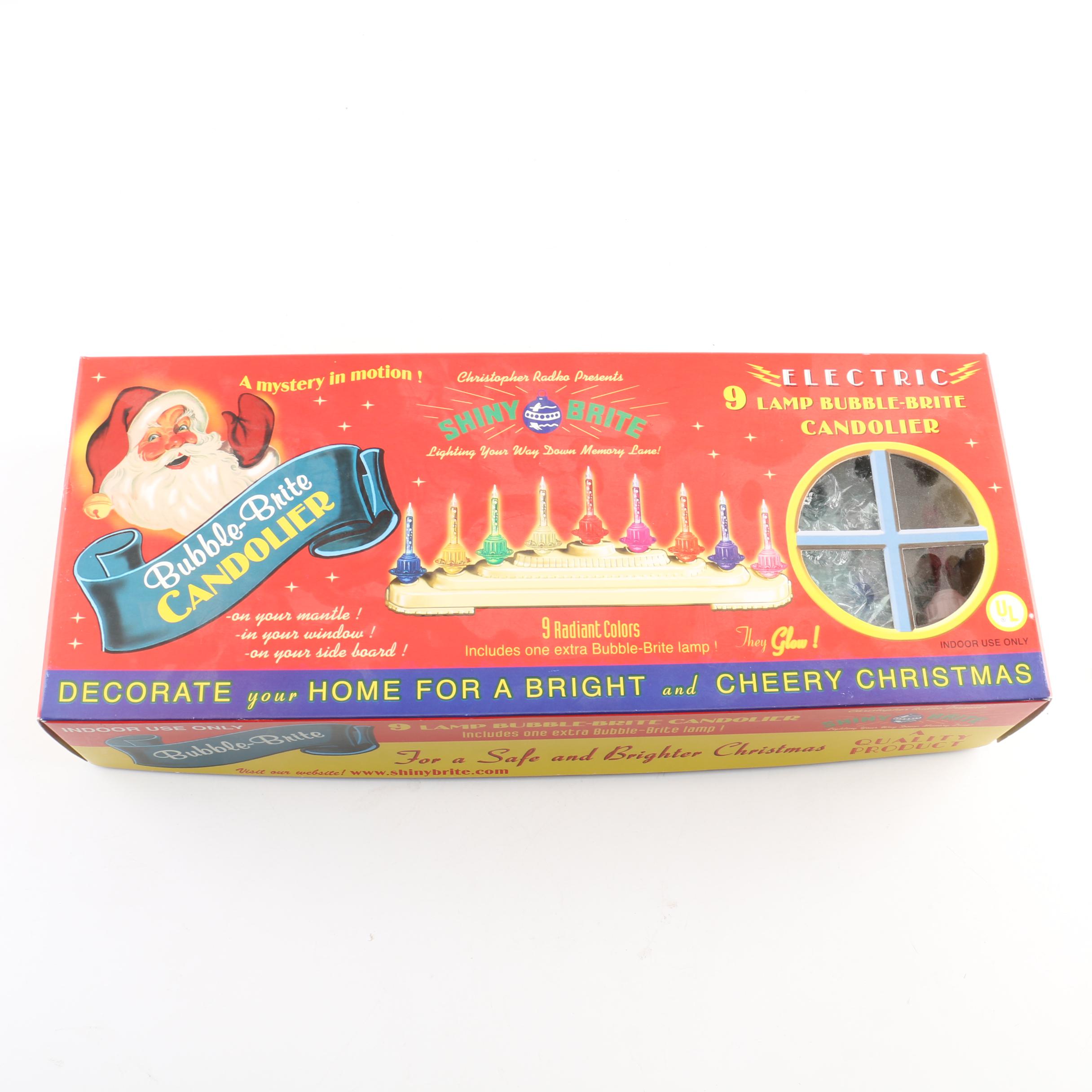 Christopher Radko Bubble Brite Candolier