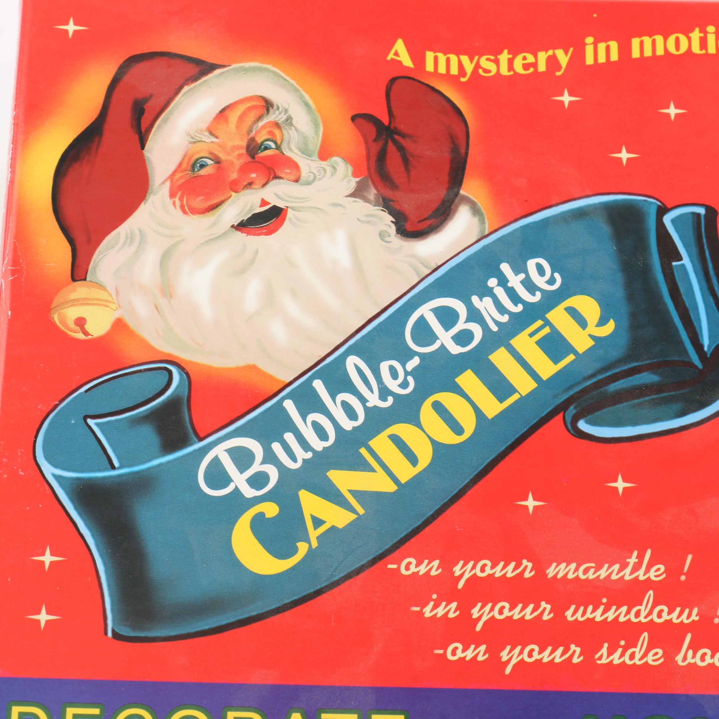 Christopher Radko Bubble Brite Candolier