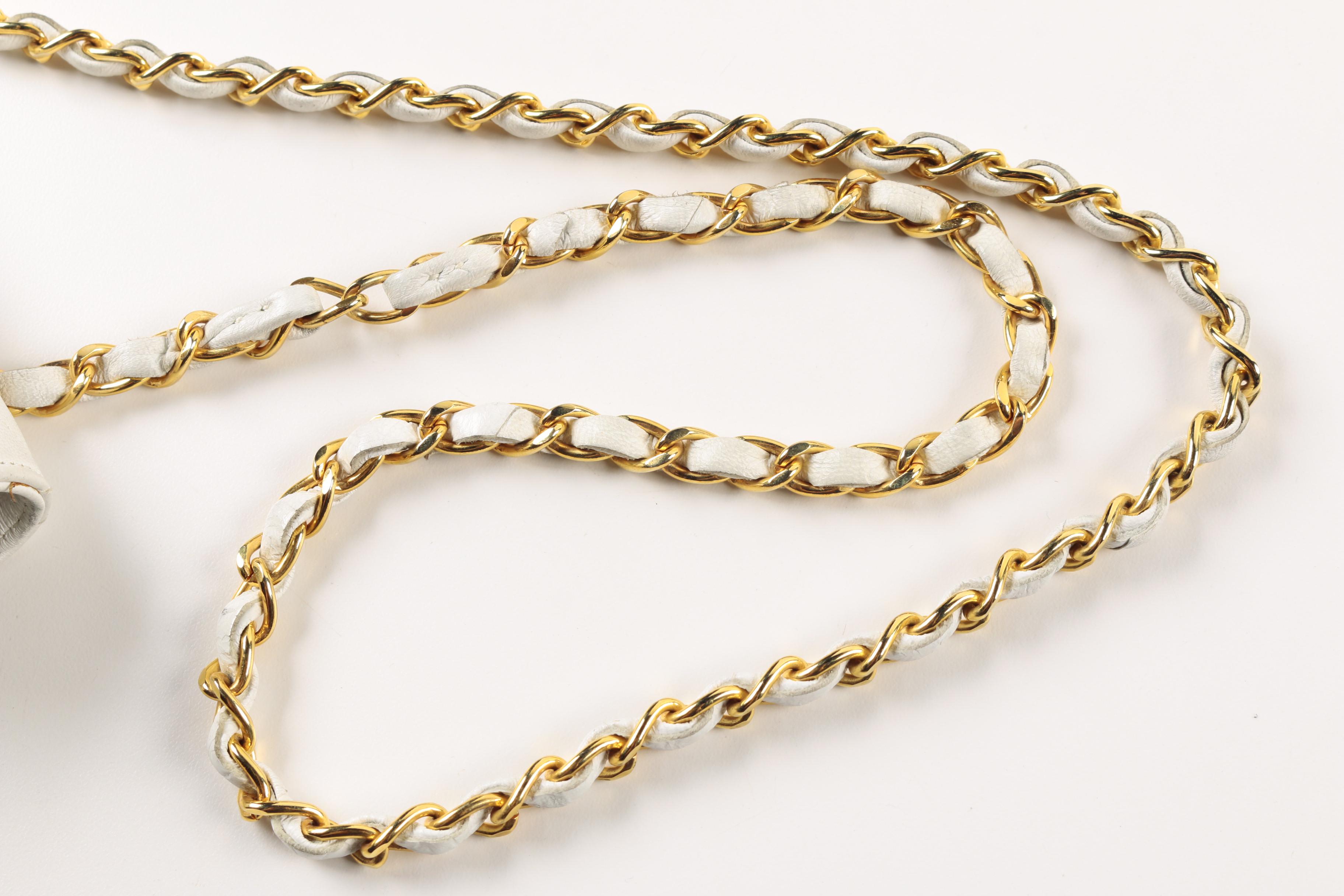 Vintage Chanel Quilted Crossbody Flap Purse