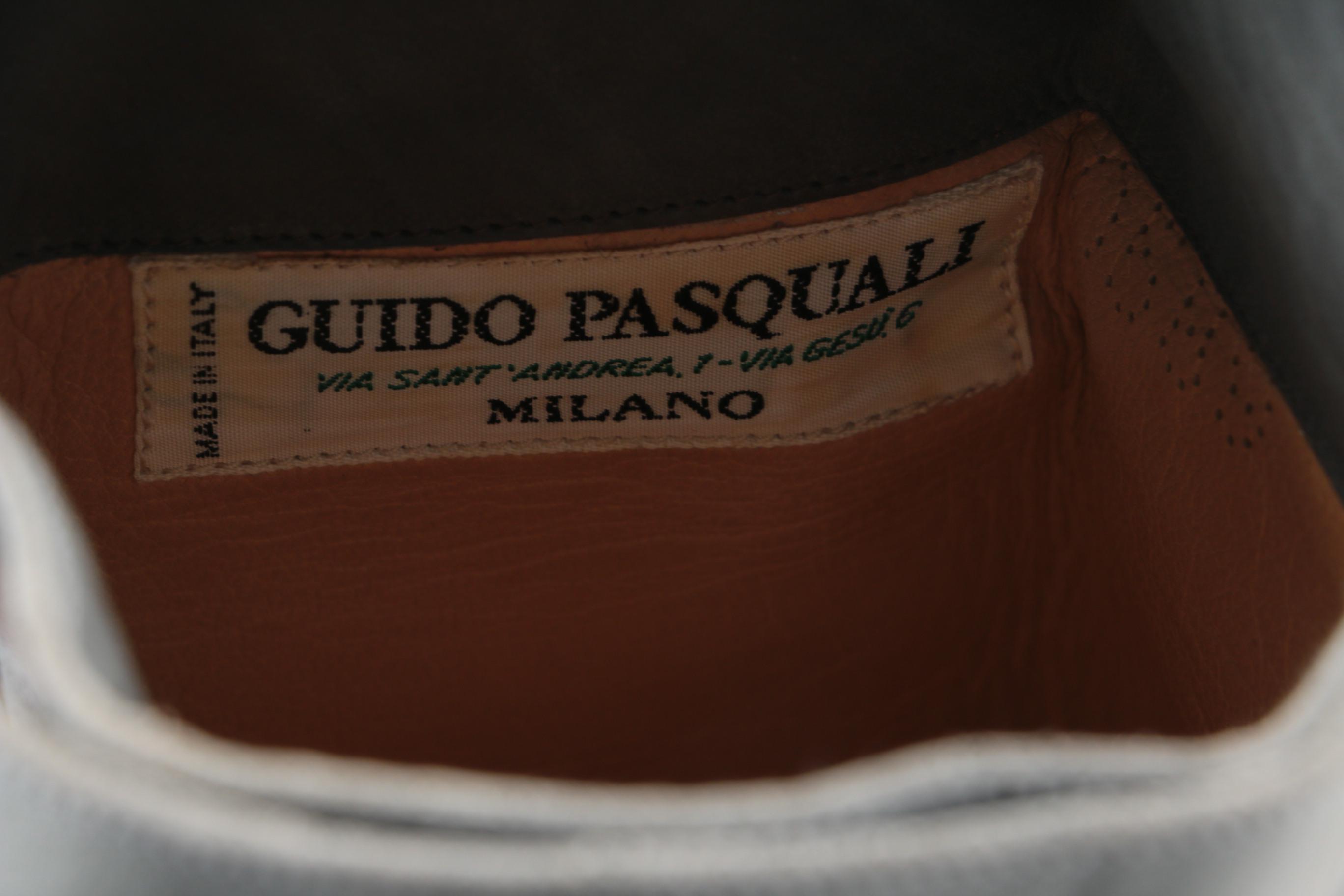 Women's Guido Pasquali Grey Leather Boots