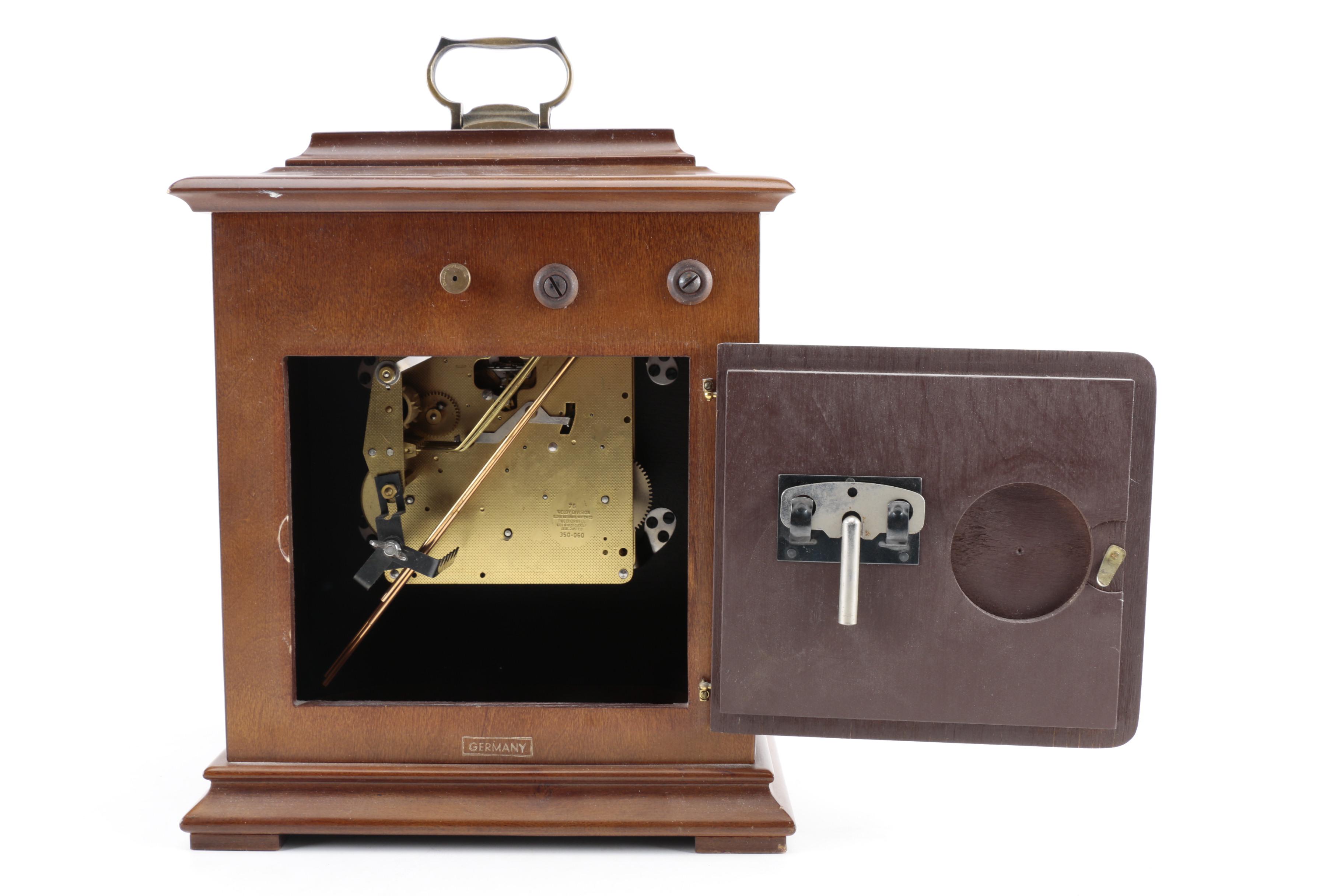 Vintage WelbyWooden Carriage Clock