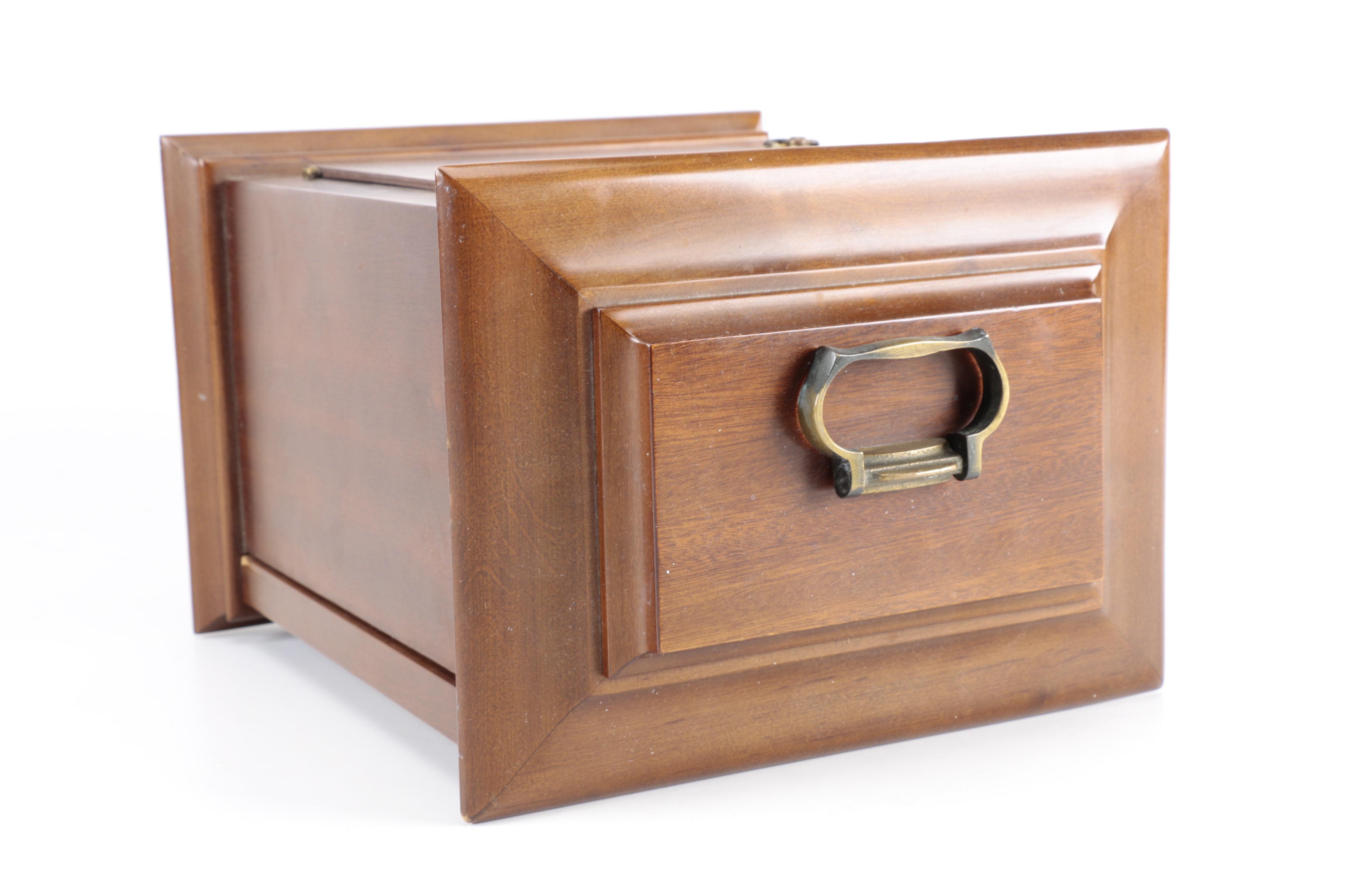 Vintage WelbyWooden Carriage Clock