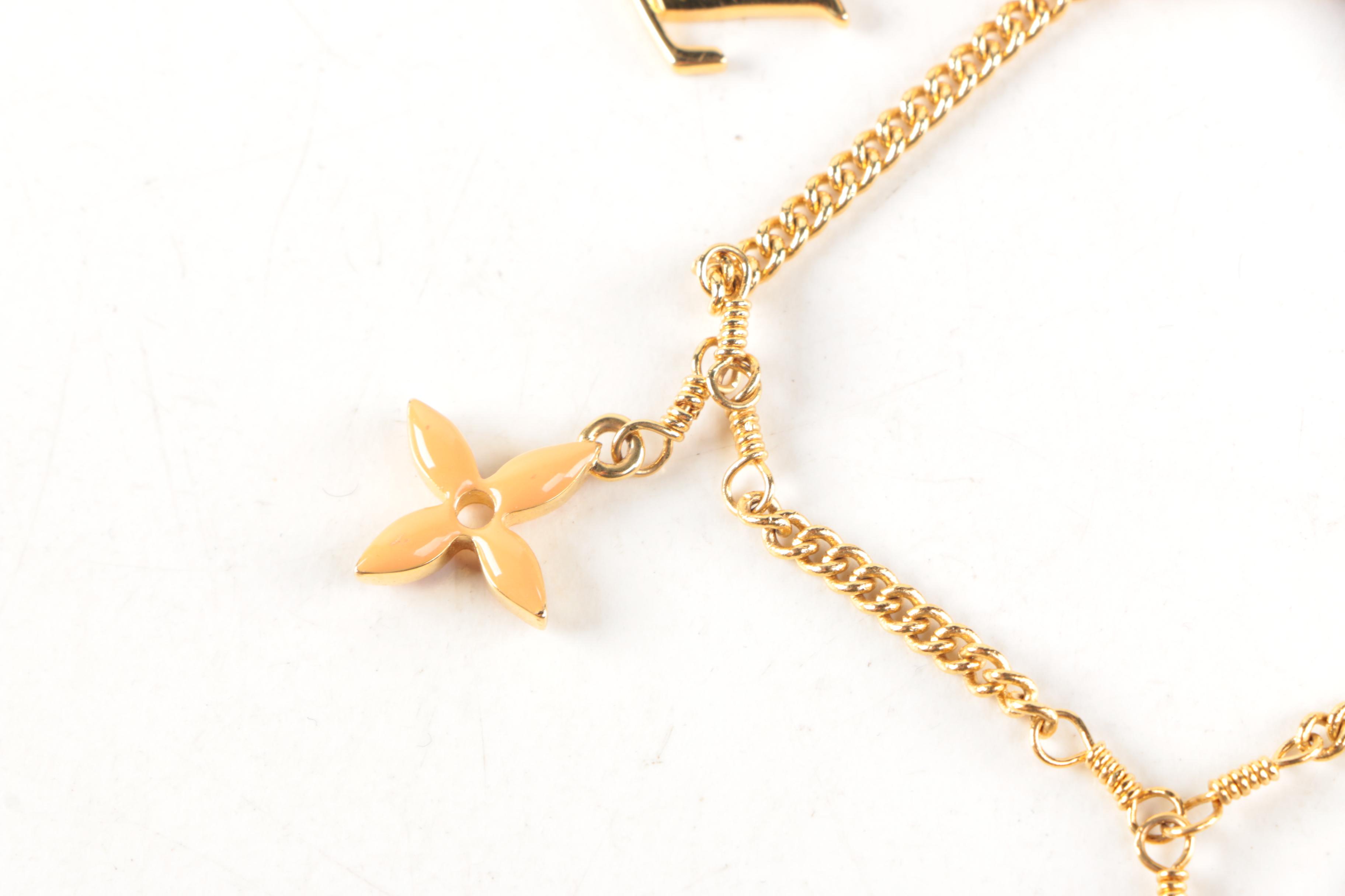 Louis Vuitton Monogram Charm Bracelet