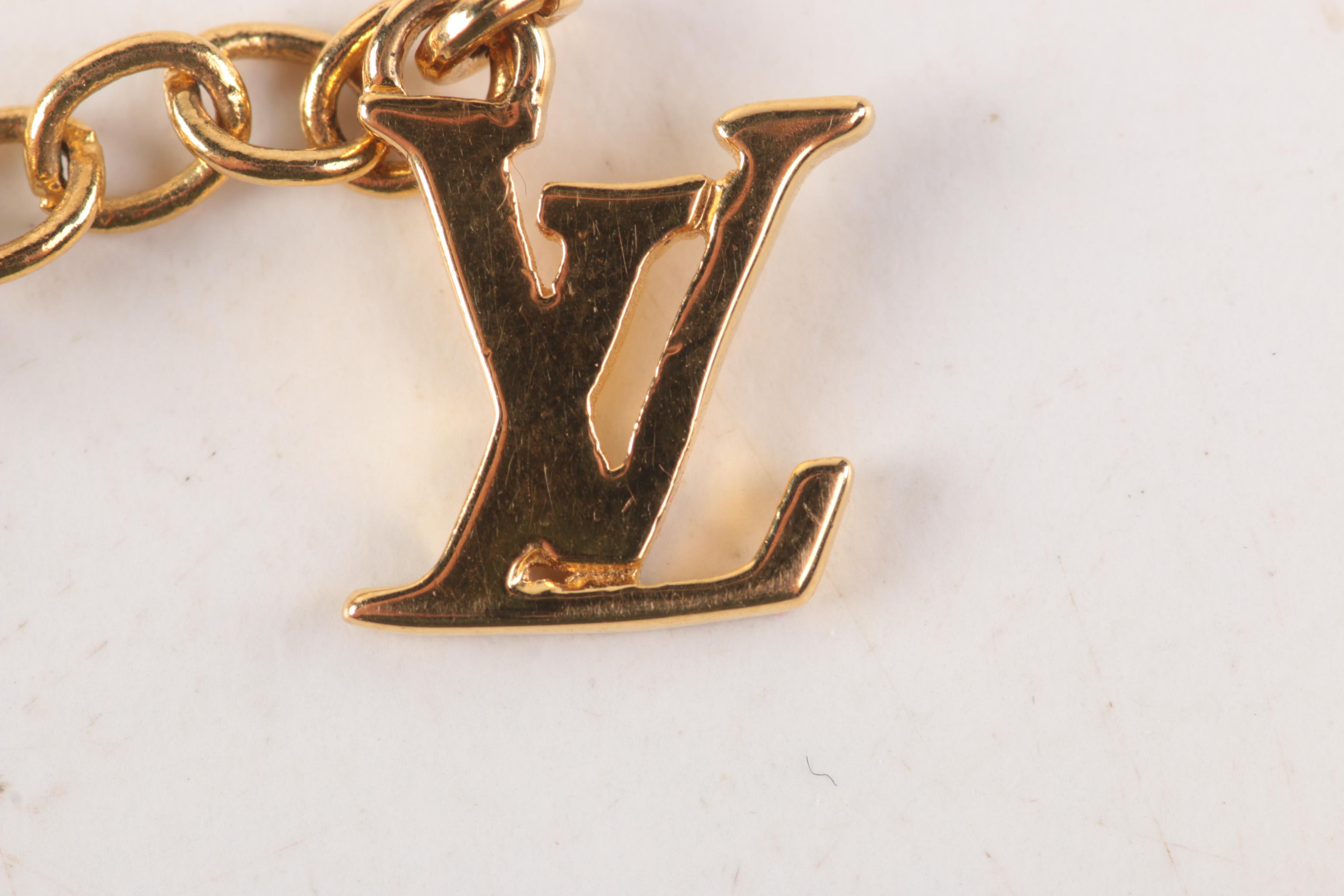 Louis Vuitton Monogram Charm Bracelet