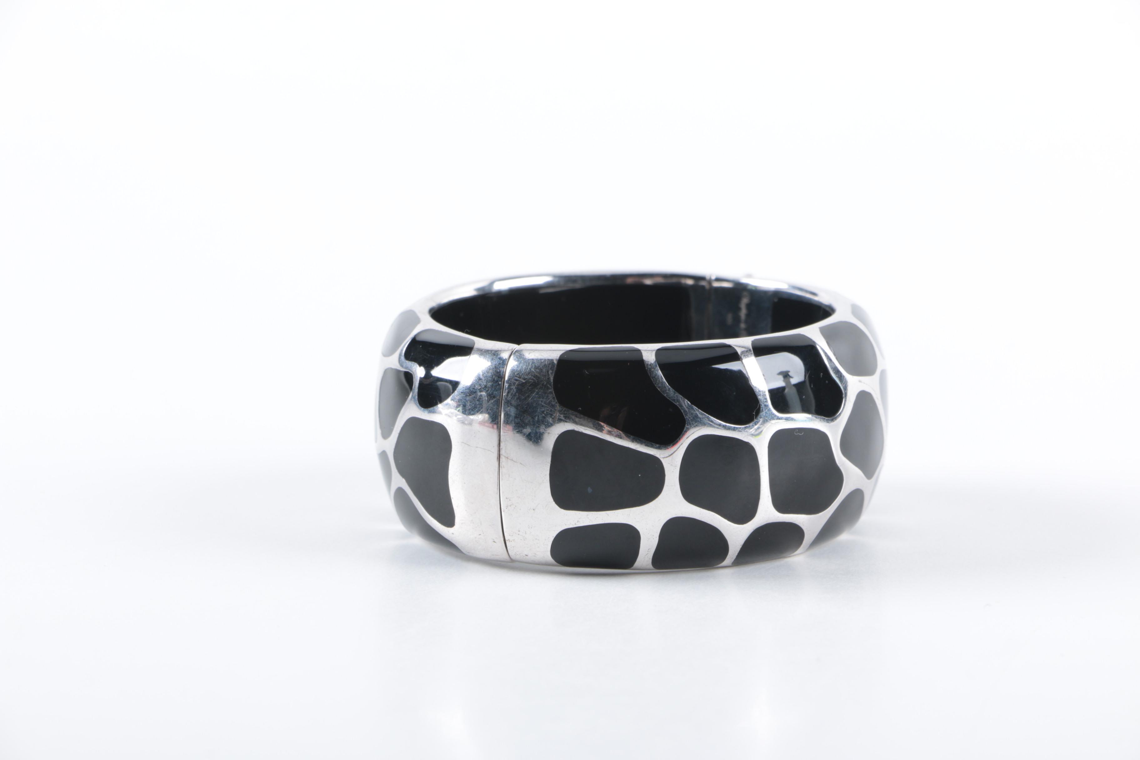 Angelique de Paris Sterling Silver Bangle Bracelet