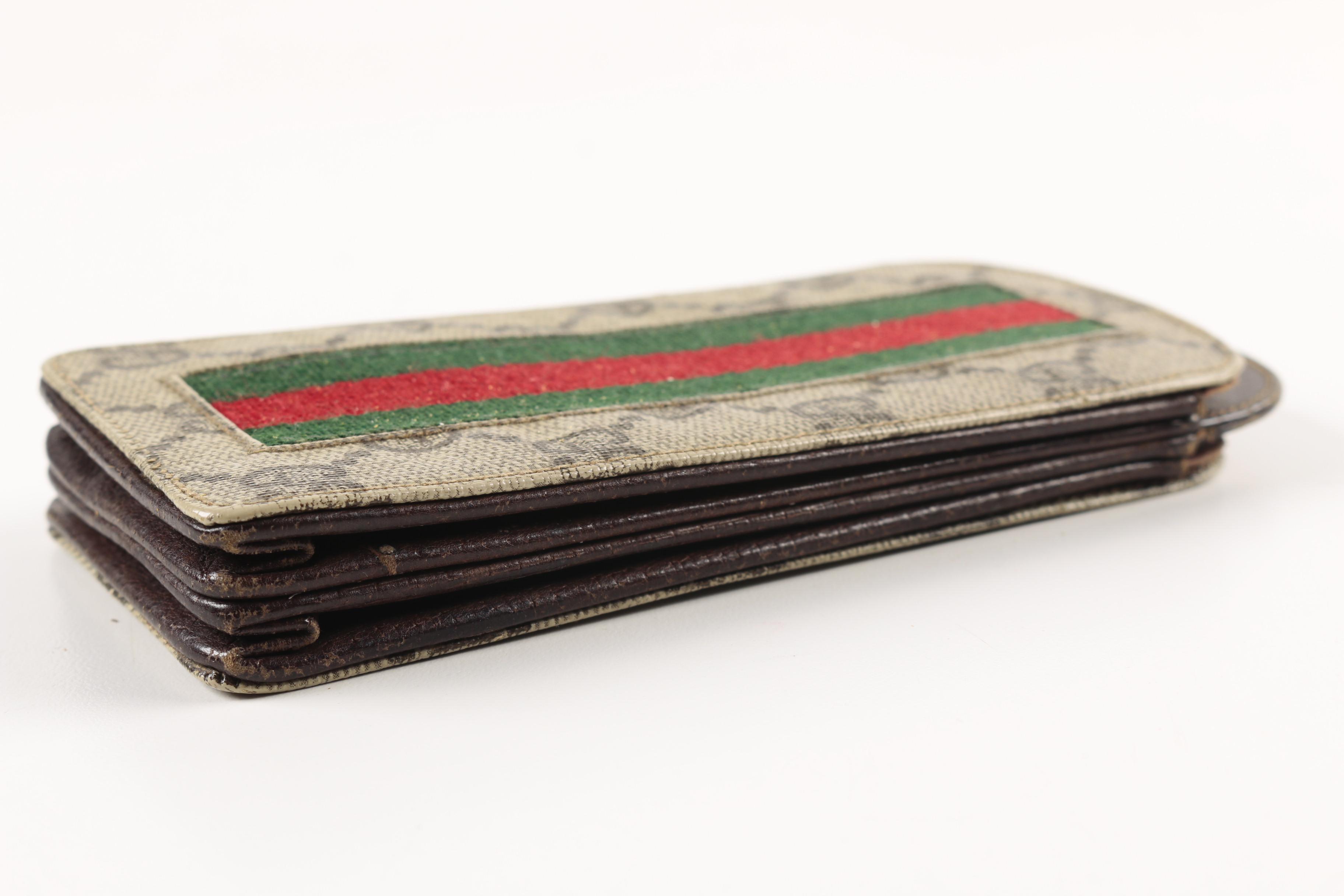 Fendi, Gucci, and St. John Ostrich Skin Eyewear Cases