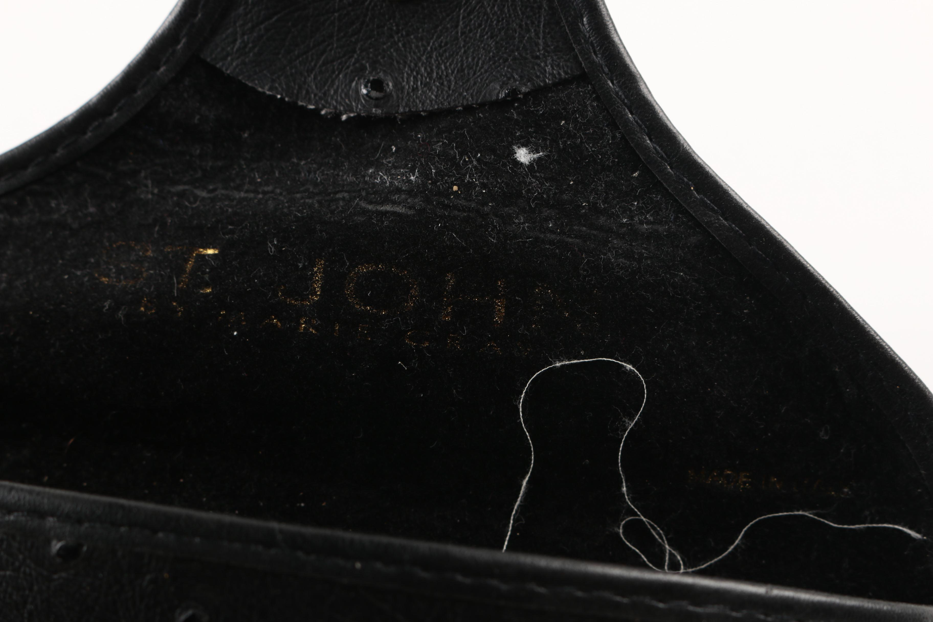 Fendi, Gucci, and St. John Ostrich Skin Eyewear Cases