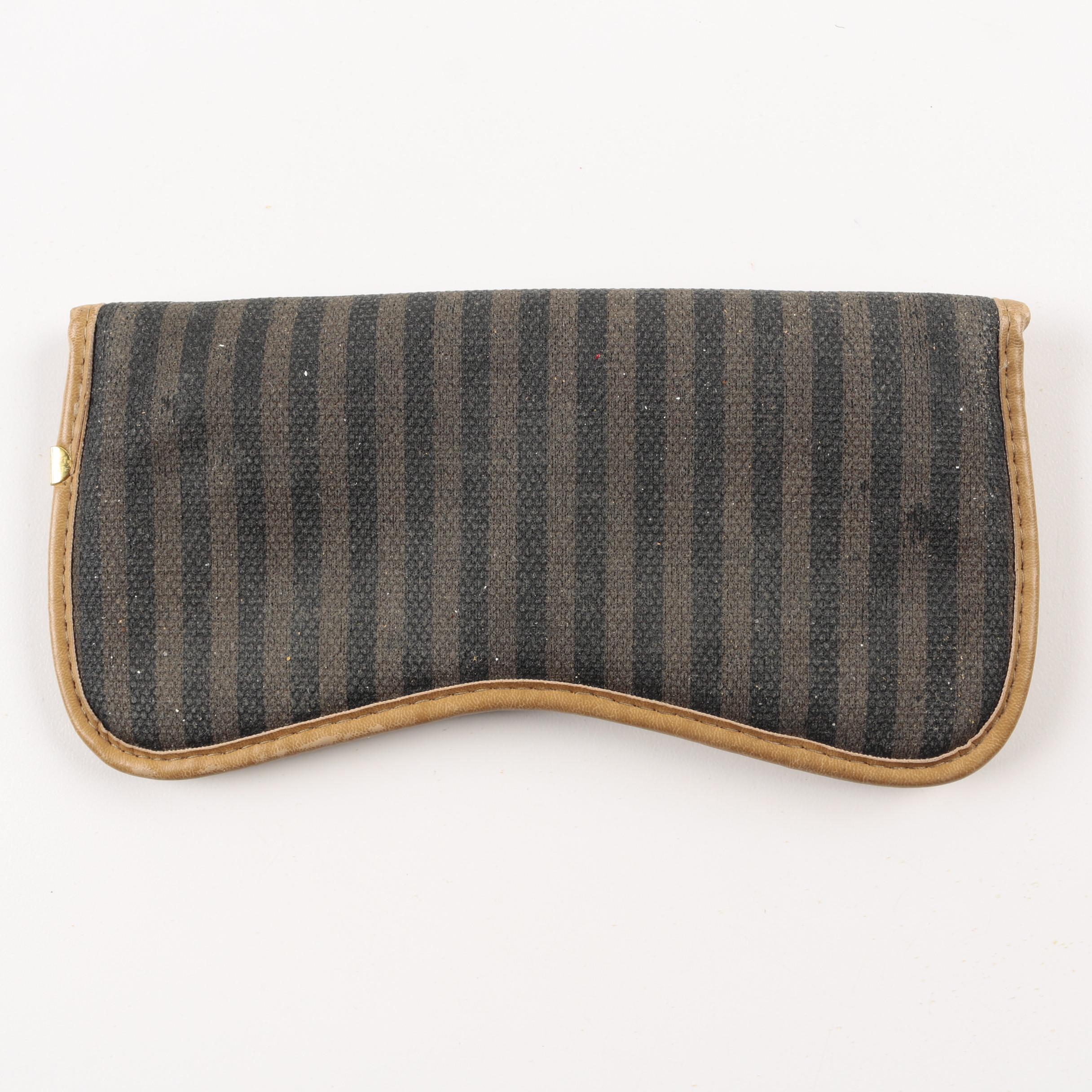 Fendi, Gucci, and St. John Ostrich Skin Eyewear Cases