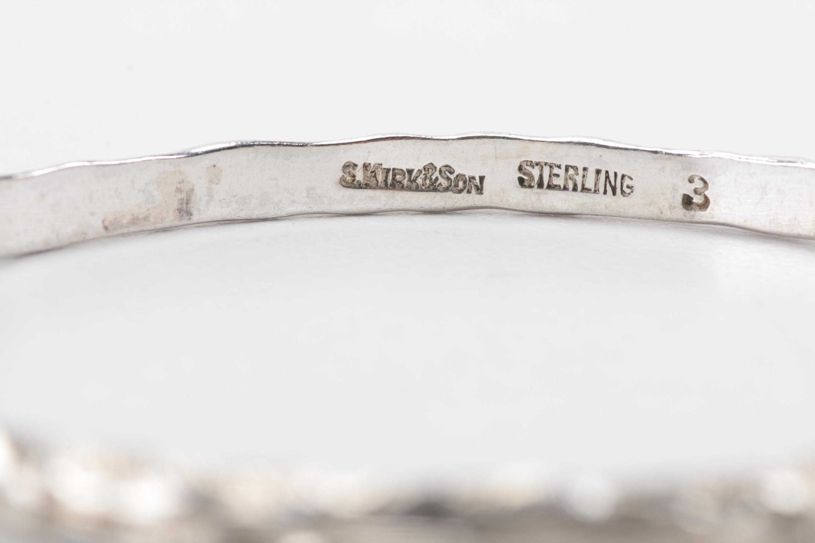 Sterling Silver Jewelry Assortment Including Kirk & Sons