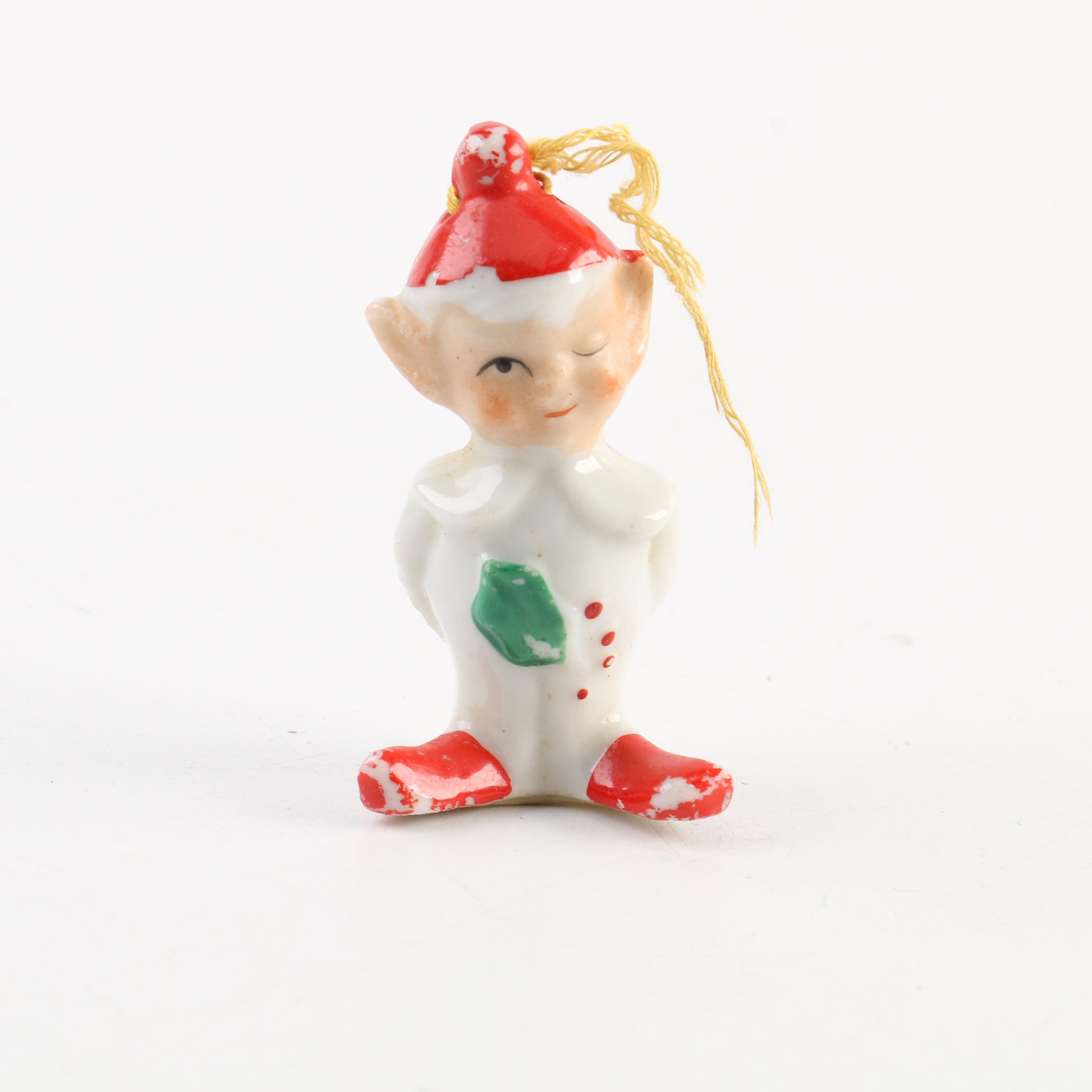 Vintage Putz Style Houses