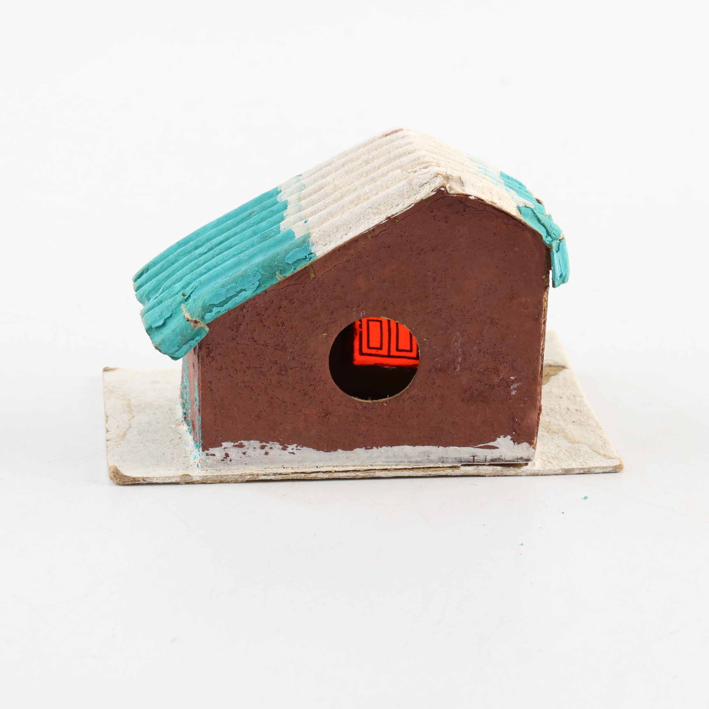 Vintage Putz Style Houses