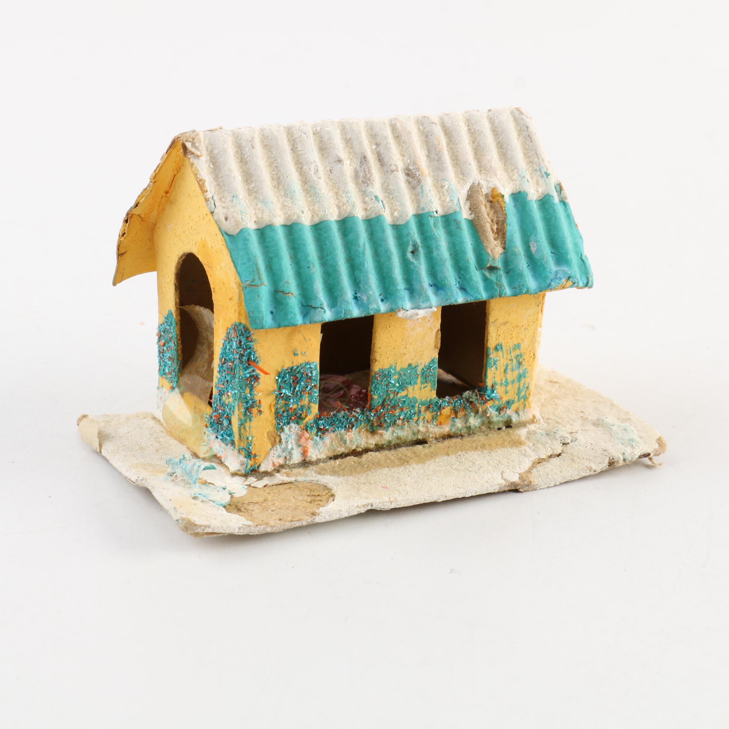 Vintage Putz Style Houses