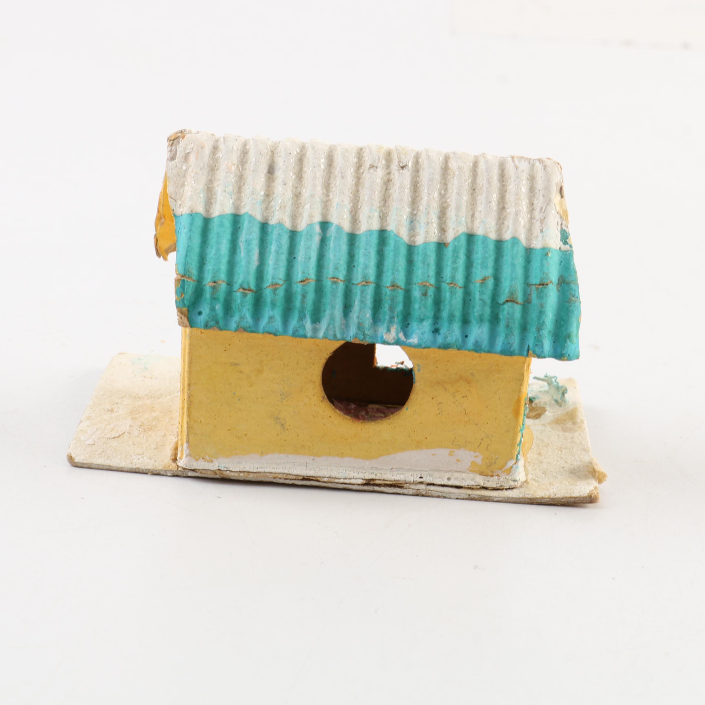 Vintage Putz Style Houses