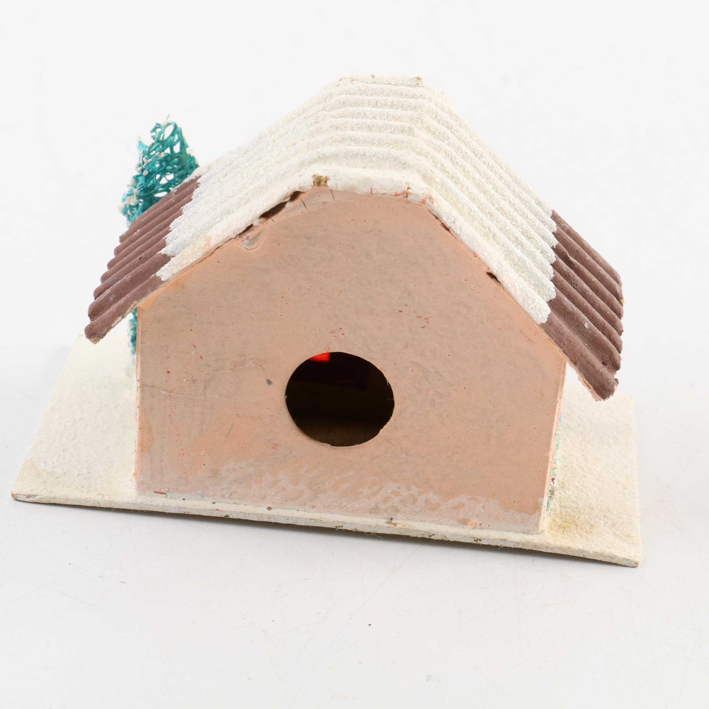 Vintage Putz Style Houses