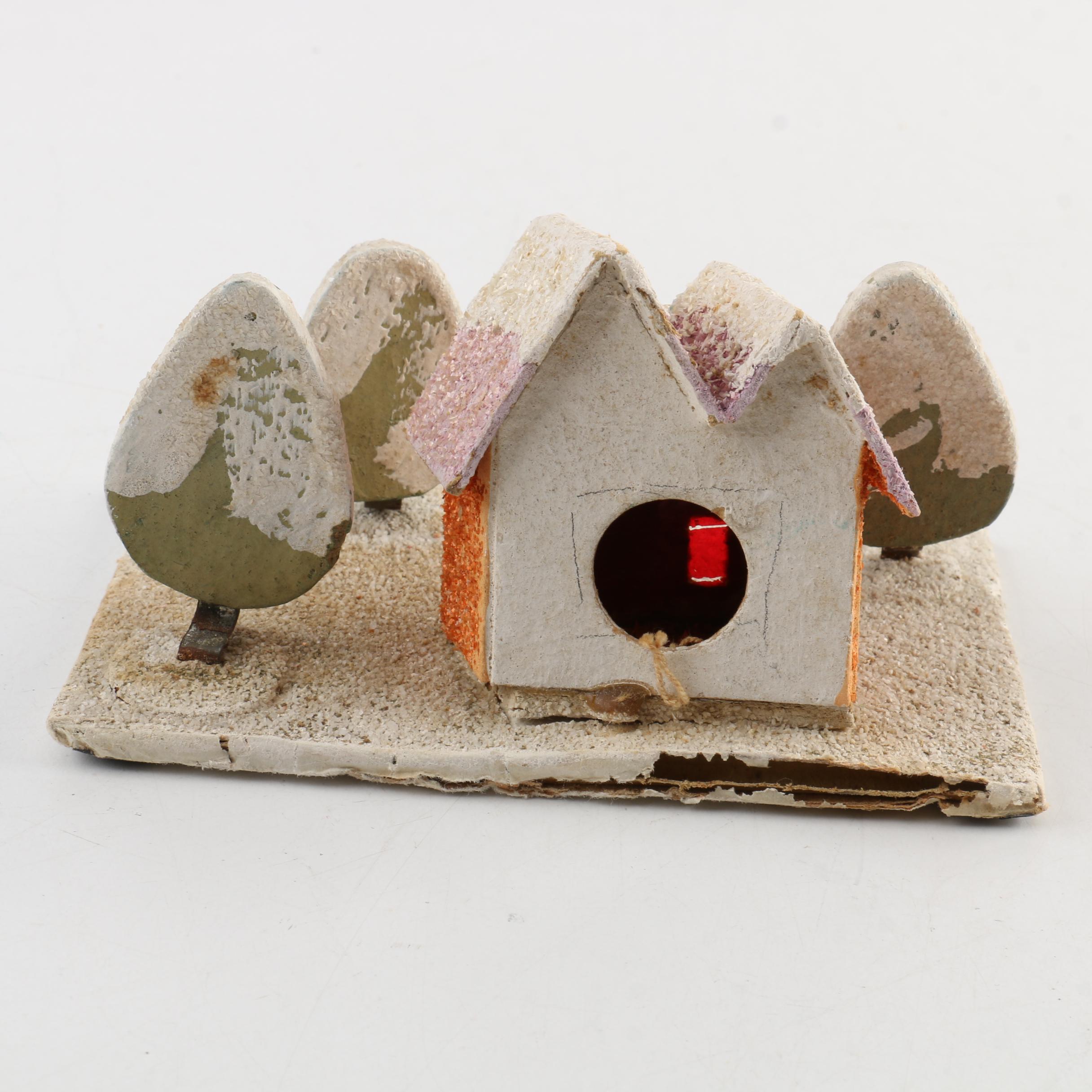 Vintage Putz Style Houses