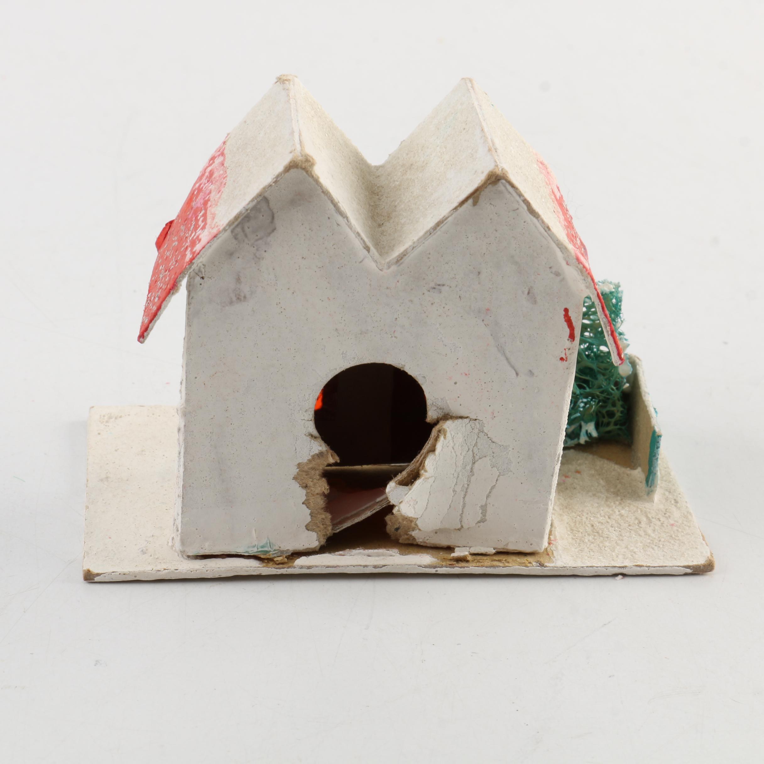 Vintage Putz Style Houses