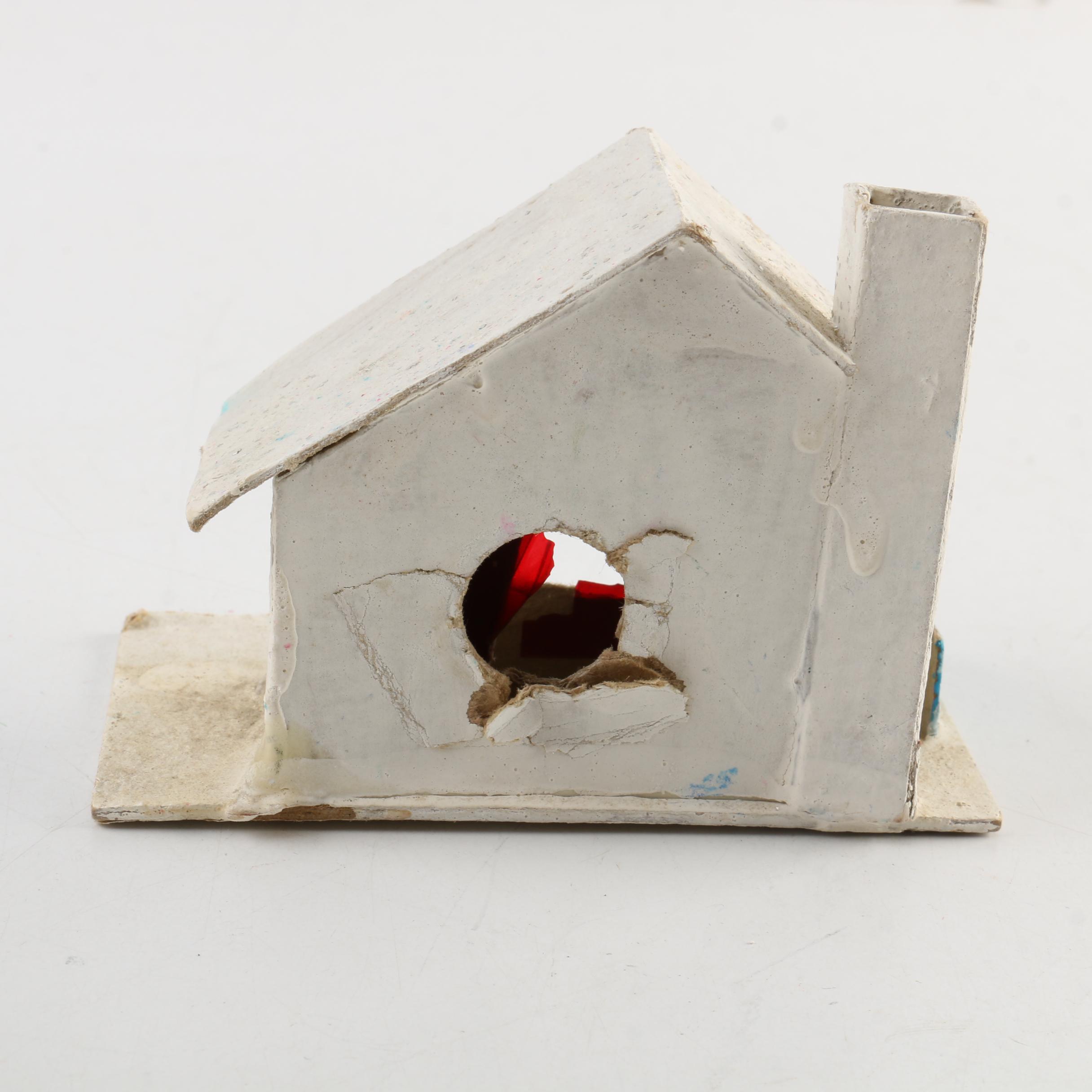 Vintage Putz Style Houses