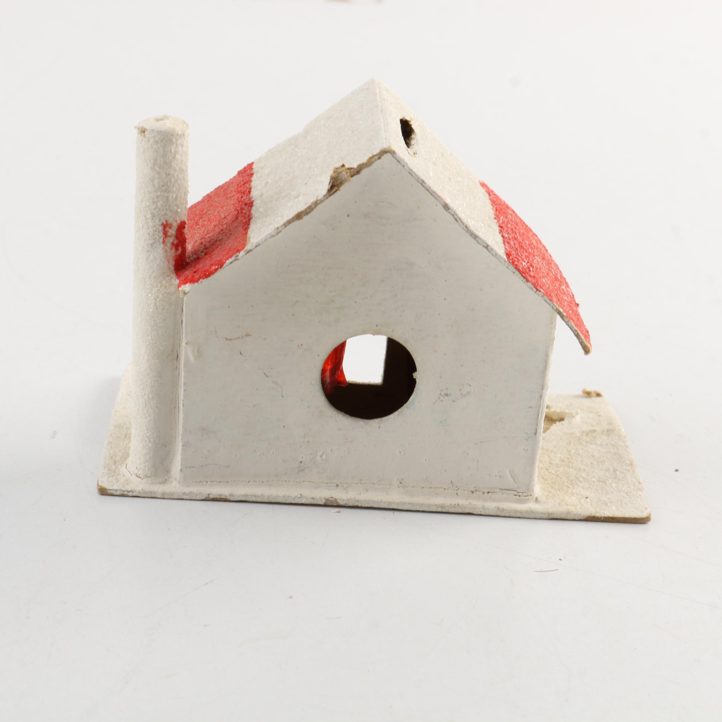 Vintage Putz Style Houses