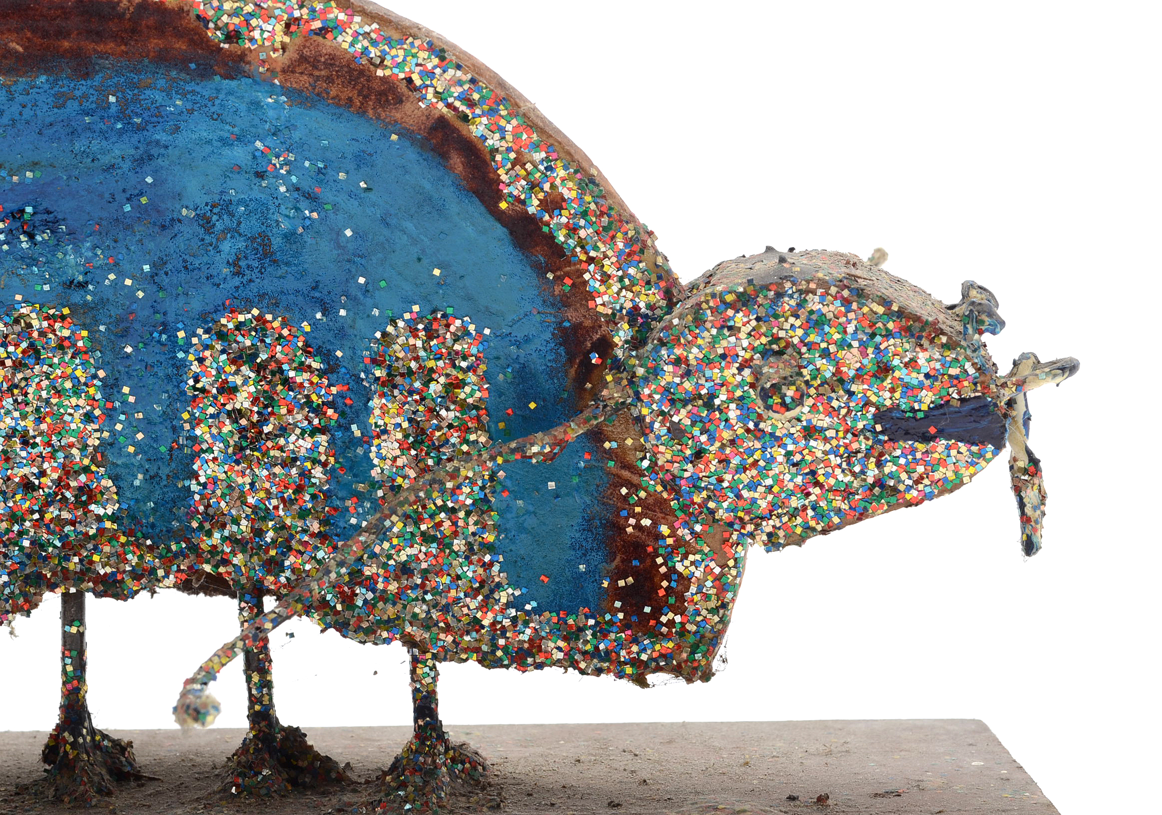Norman Scott Quinn Folk Art Sculpture "Glitter Bug"