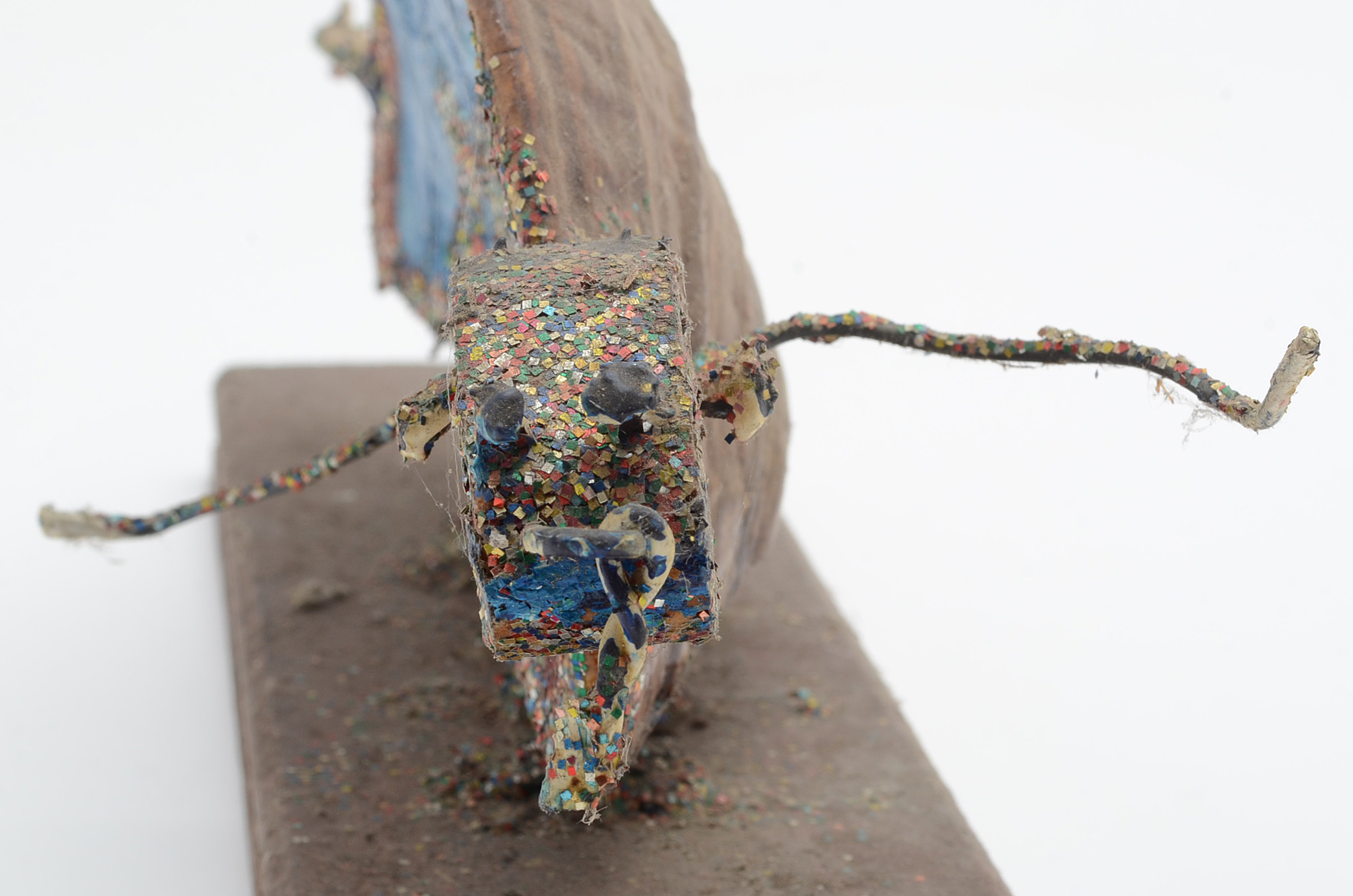 Norman Scott Quinn Folk Art Sculpture "Glitter Bug"