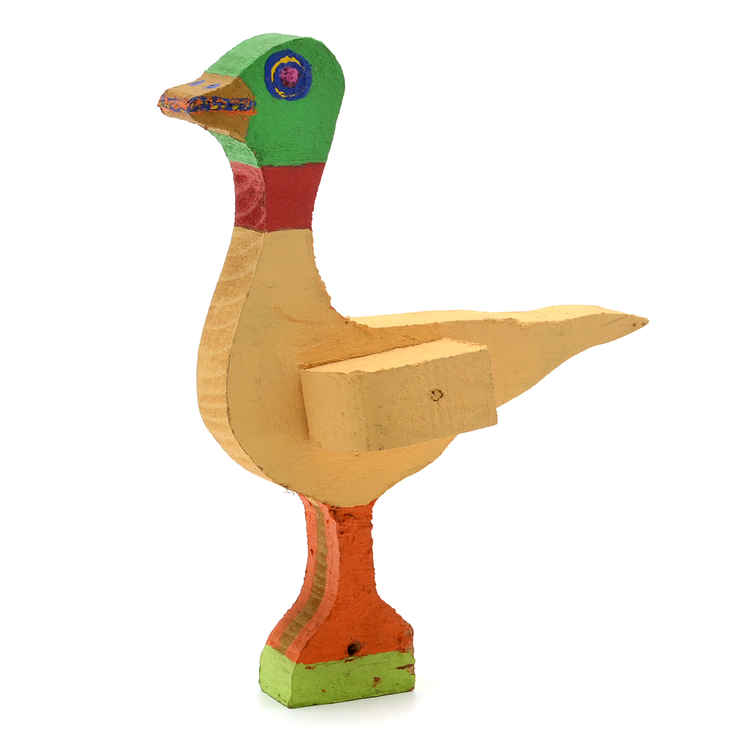 Norman Scott Quinn Folk Art Sculpture of Bird