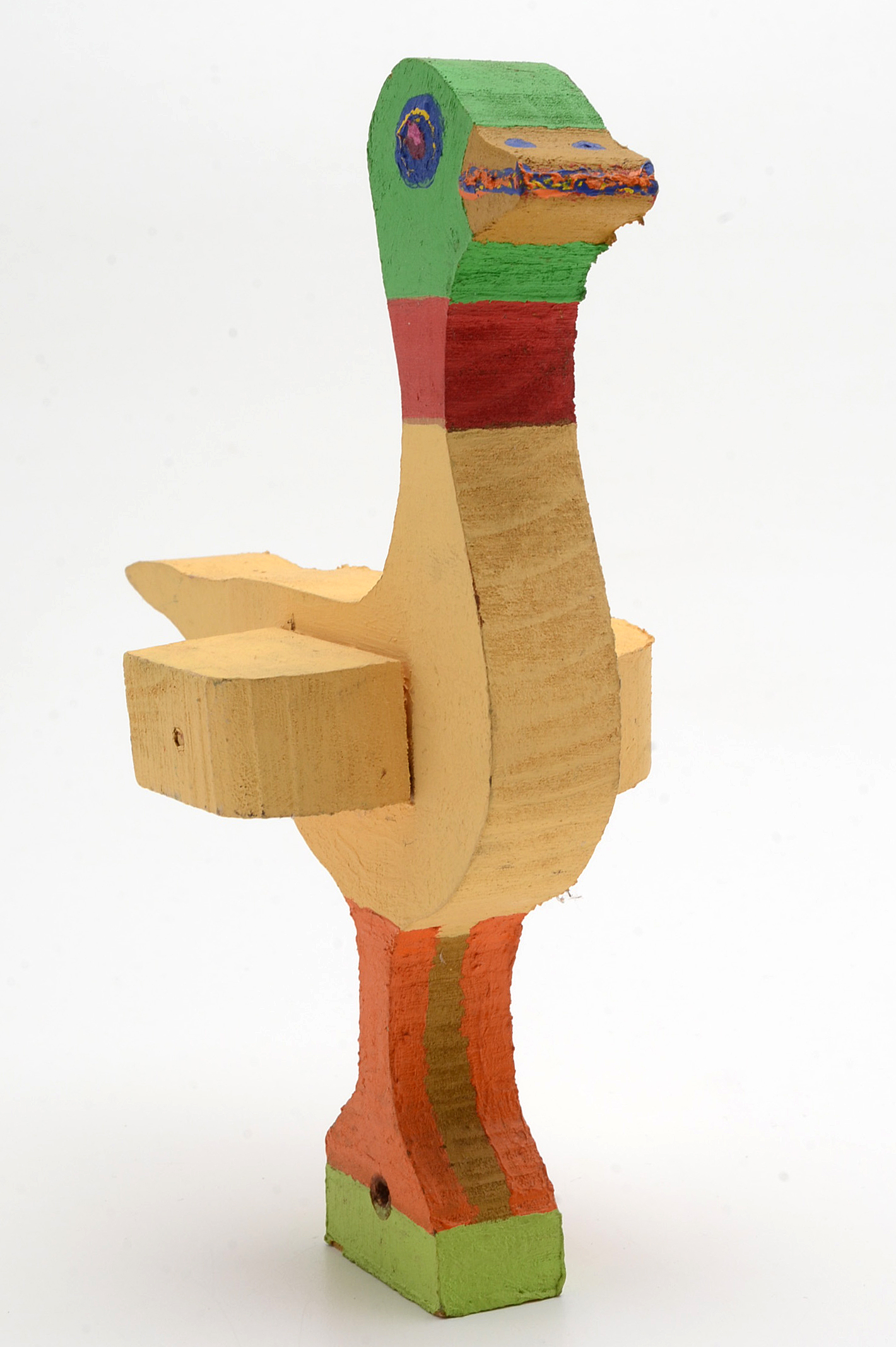 Norman Scott Quinn Folk Art Sculpture of Bird