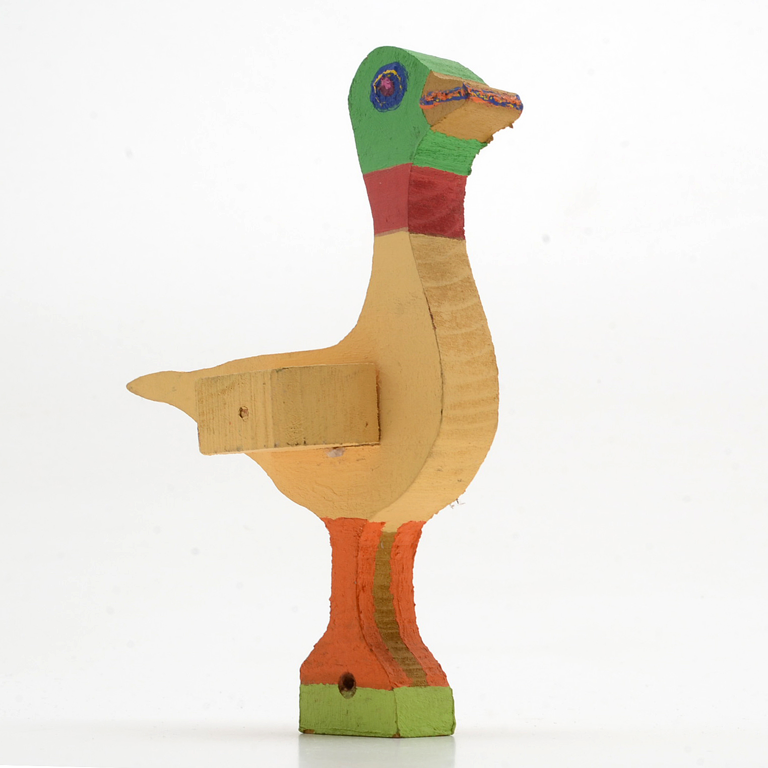 Norman Scott Quinn Folk Art Sculpture of Bird