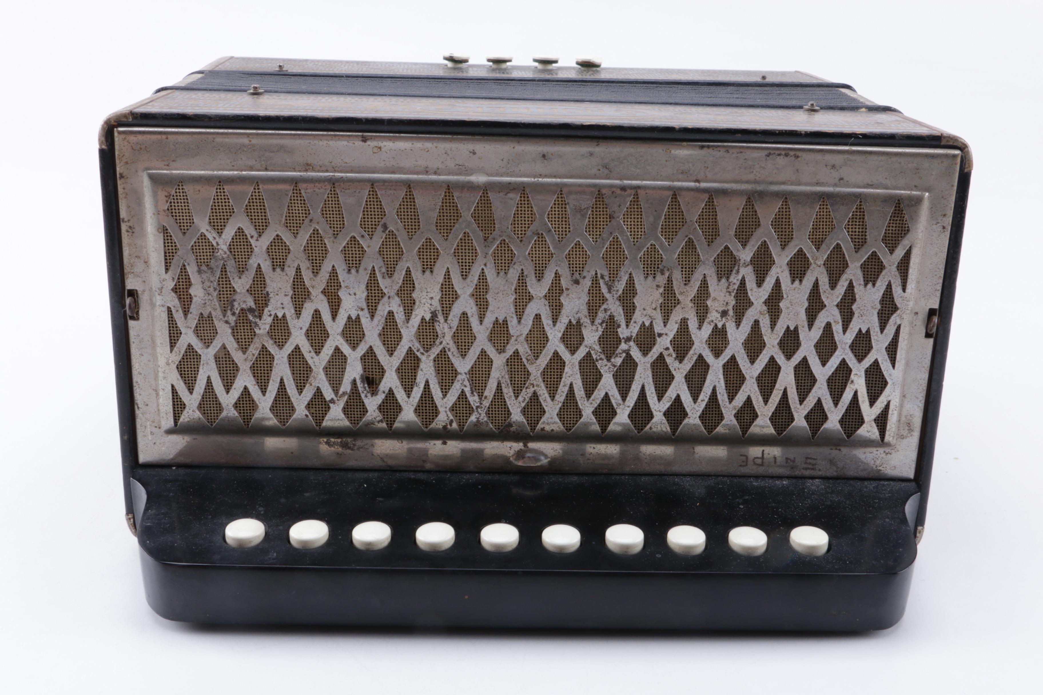 Vintage Hohner Squeeze Box Accordion