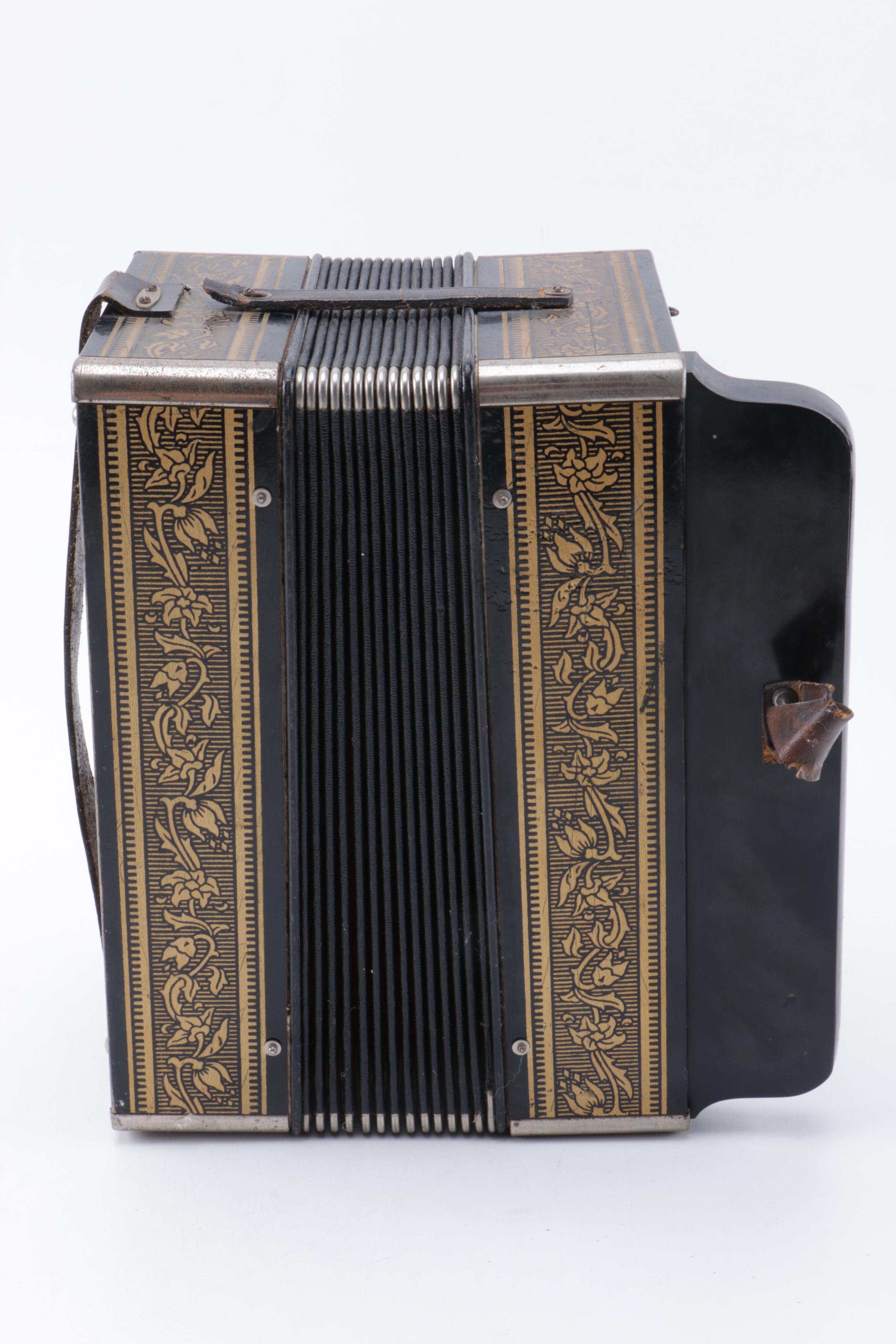 Vintage Hohner Squeeze Box Accordion