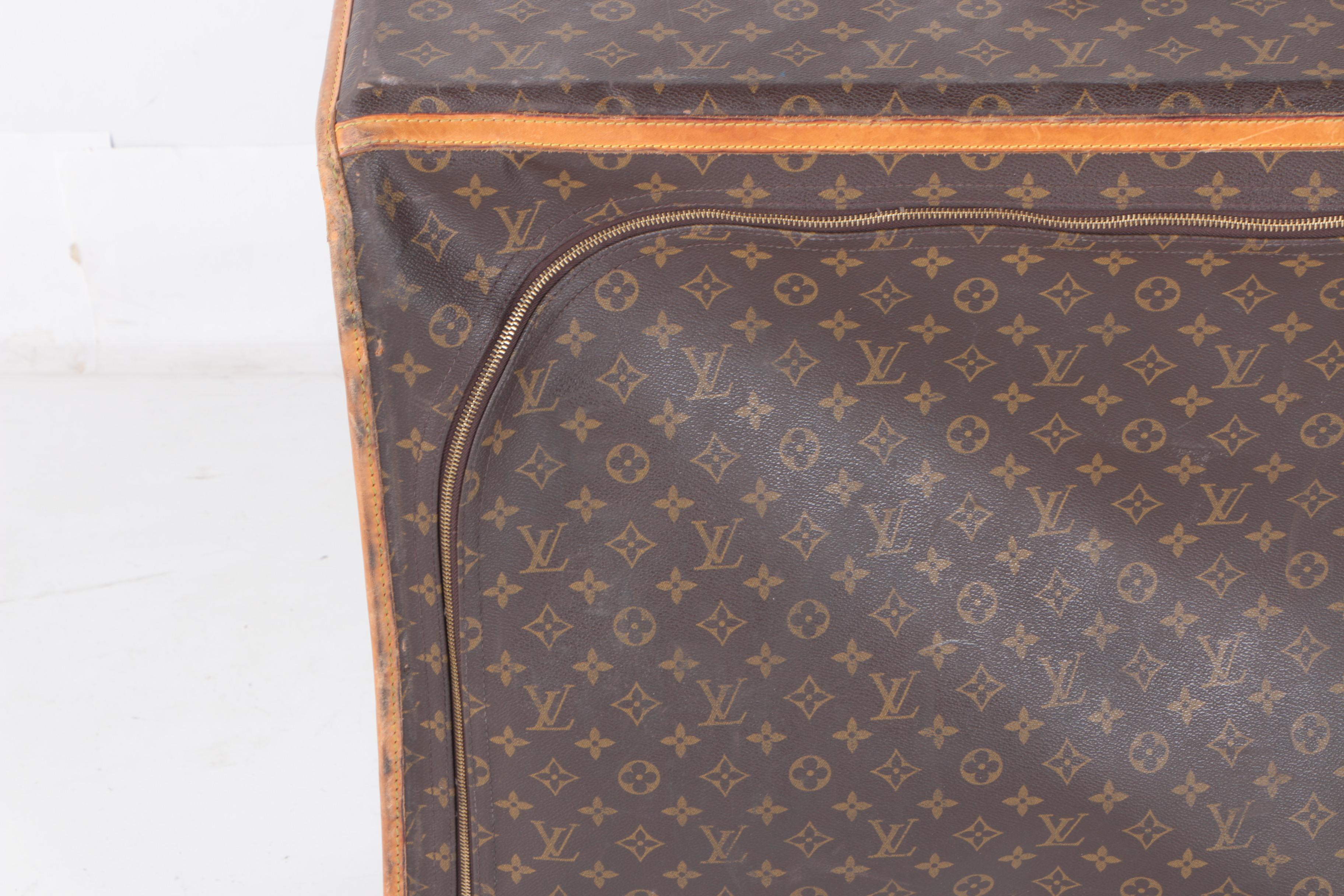 Vintage Louis Vuitton Monogram Rolling Suitcase