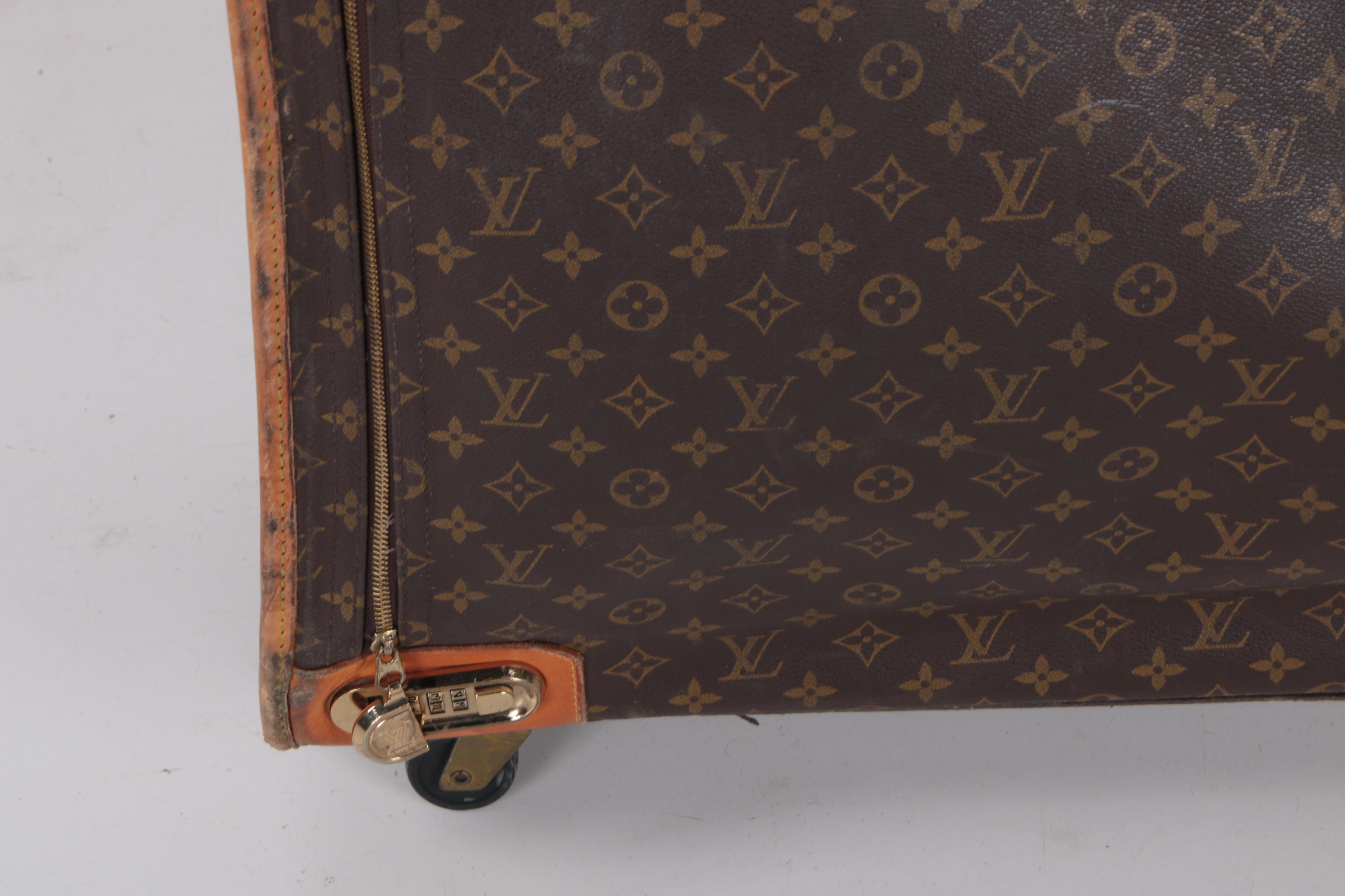 Vintage Louis Vuitton Monogram Rolling Suitcase
