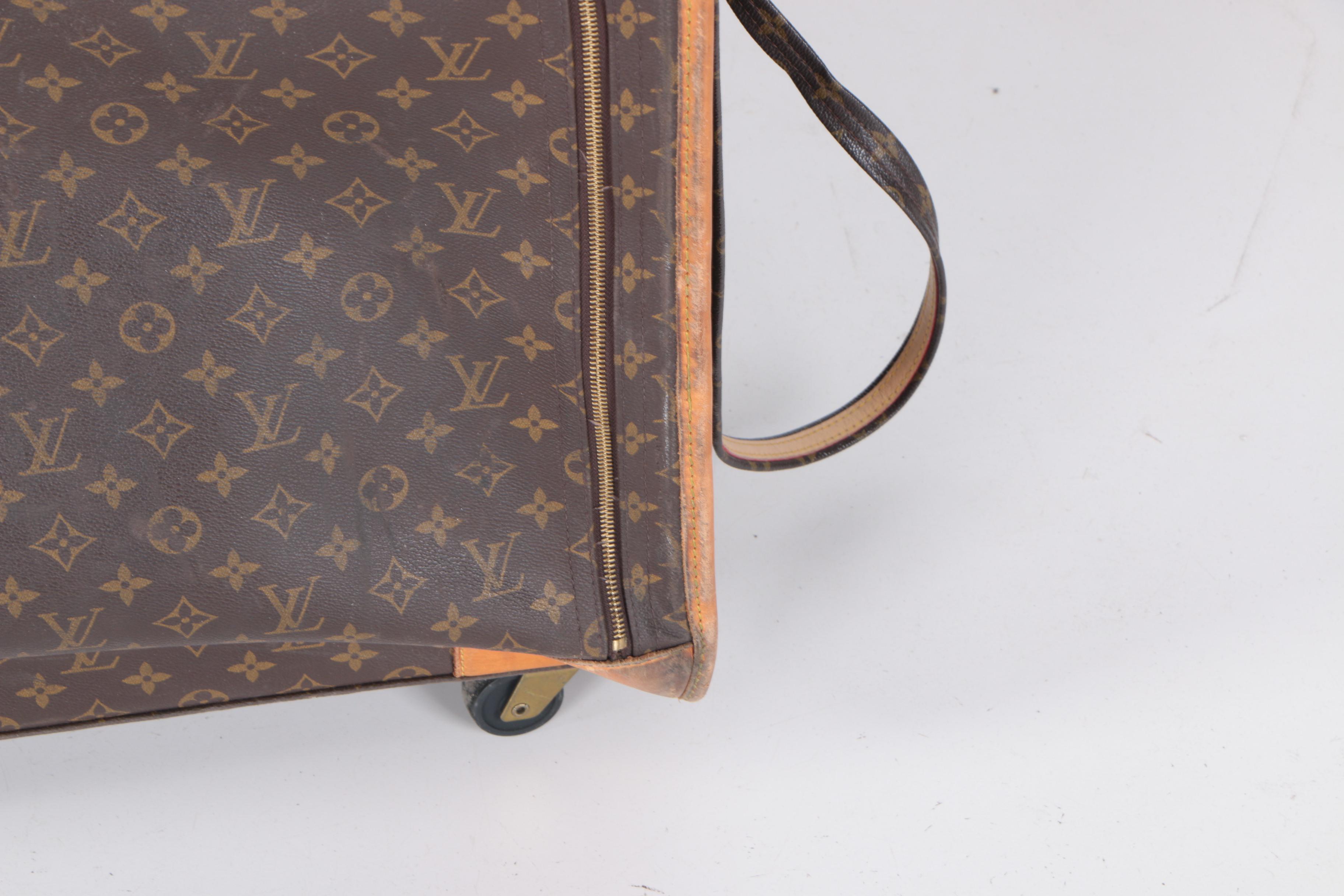 Vintage Louis Vuitton Monogram Rolling Suitcase