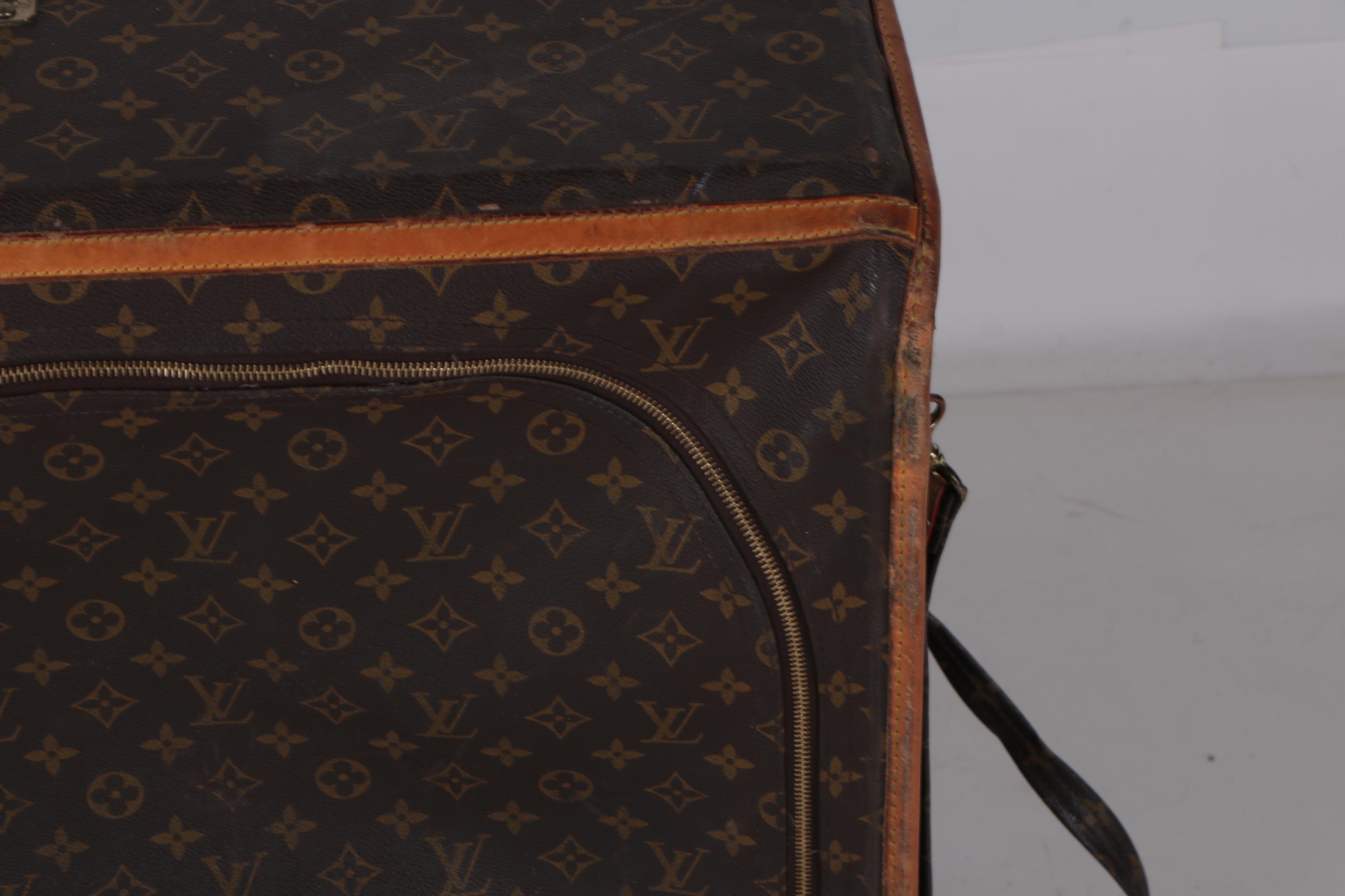 Vintage Louis Vuitton Monogram Rolling Suitcase