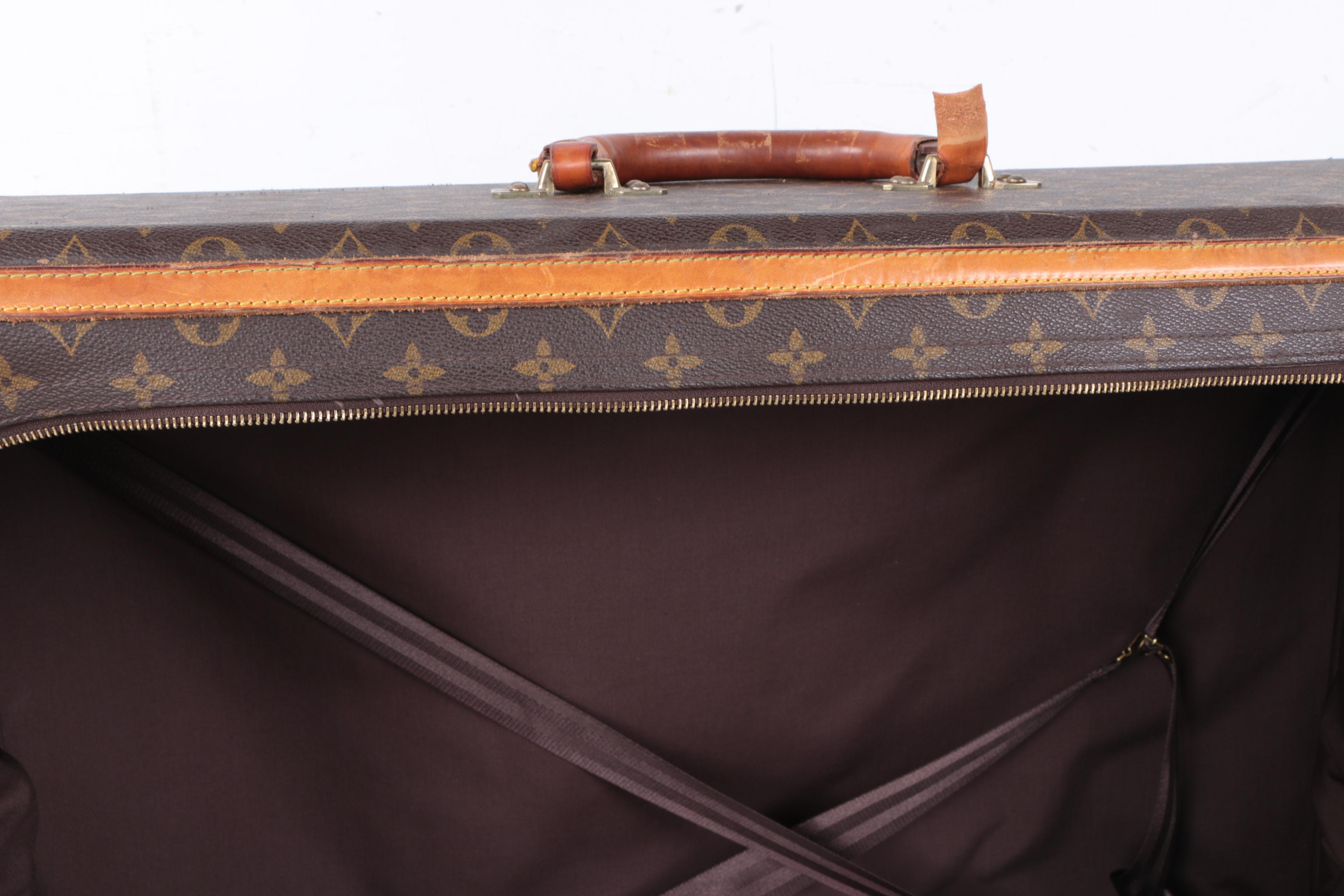 Vintage Louis Vuitton Monogram Rolling Suitcase