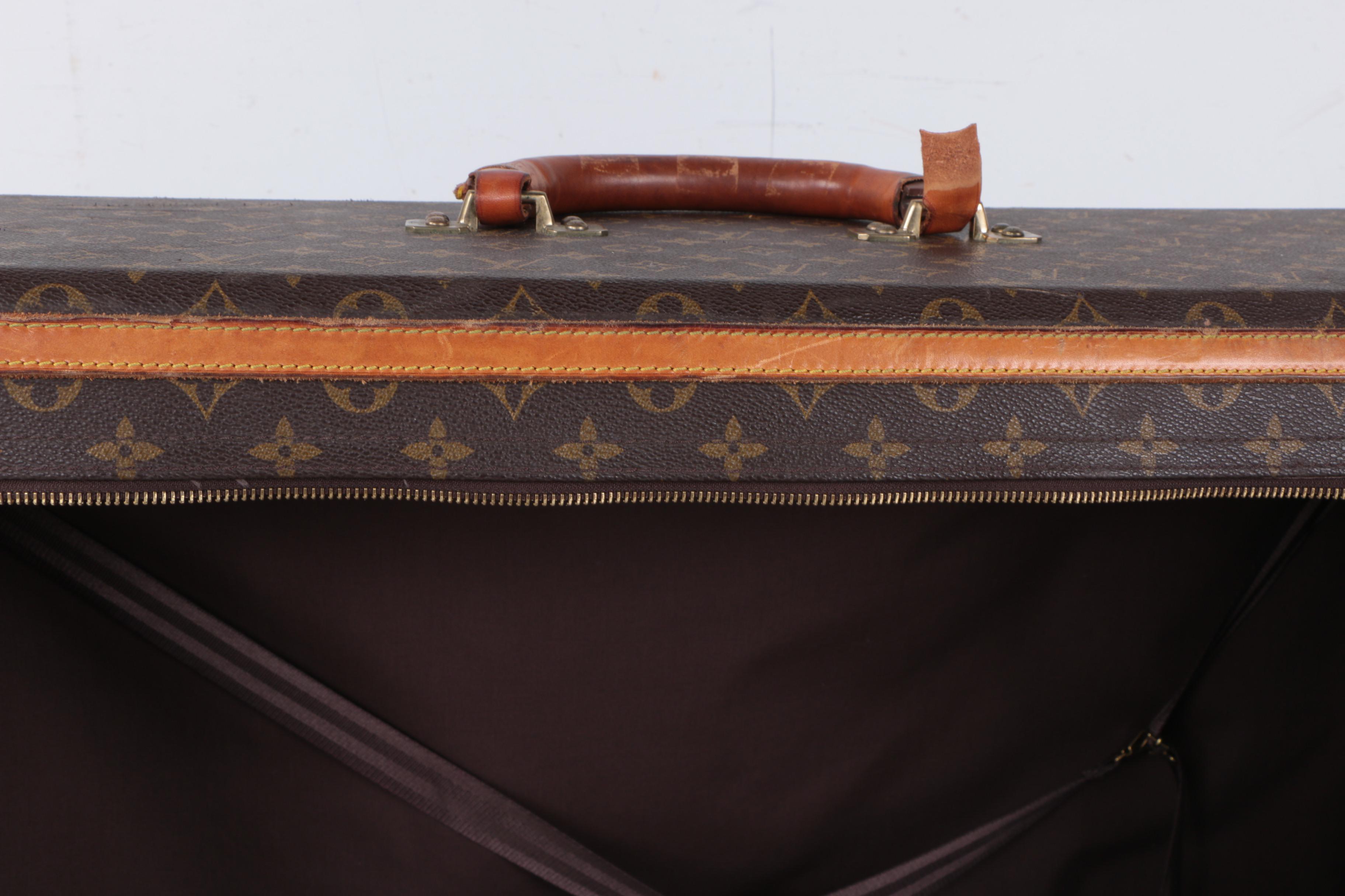 Vintage Louis Vuitton Monogram Rolling Suitcase