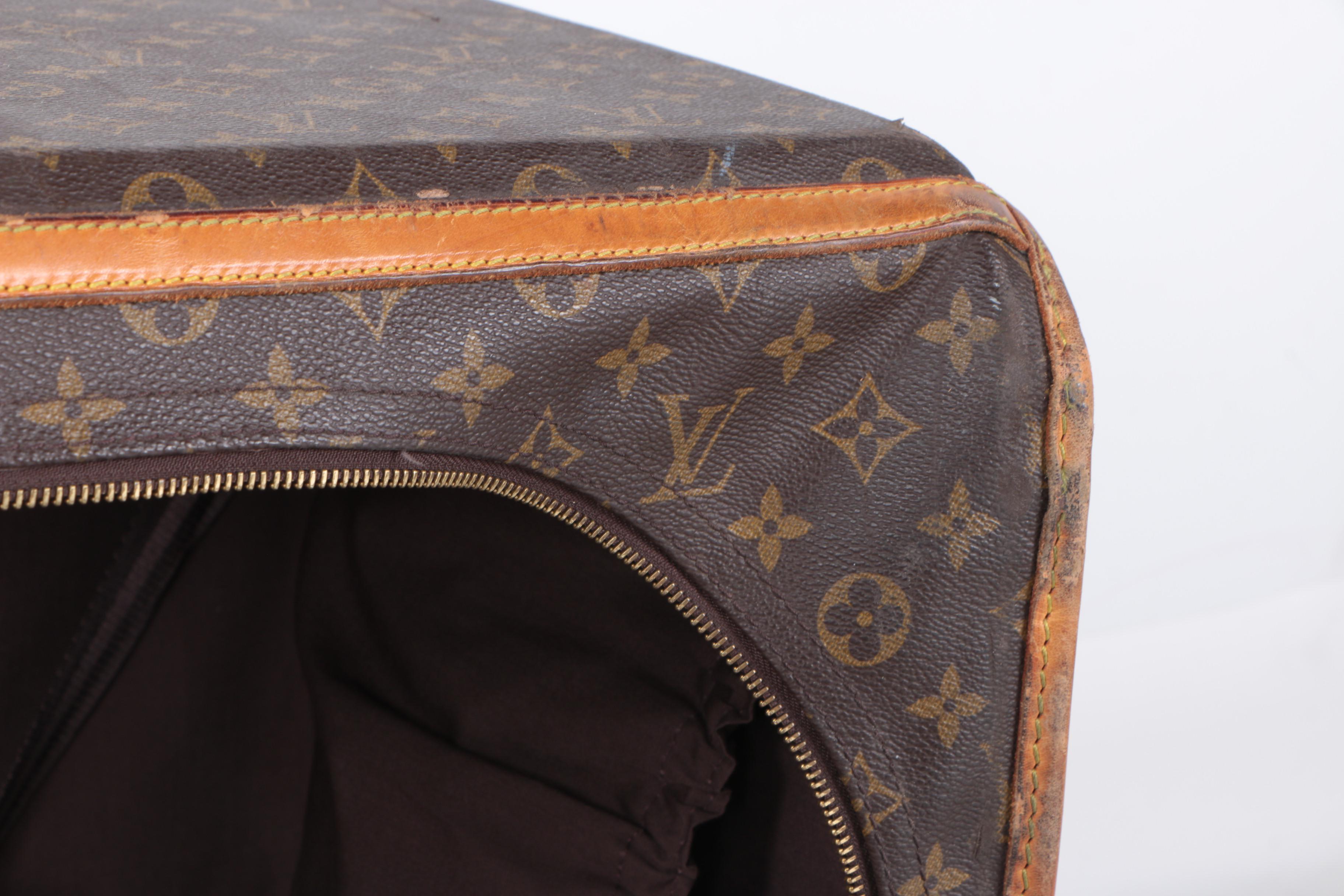 Vintage Louis Vuitton Monogram Rolling Suitcase